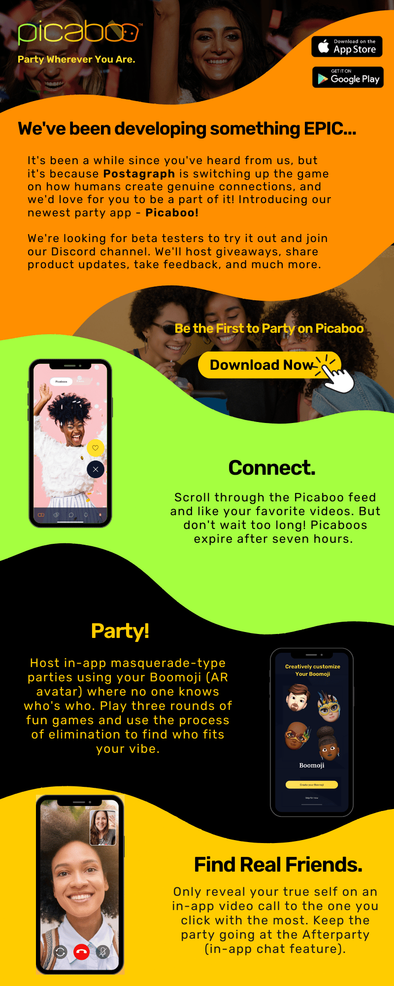 Picaboo Intro Email