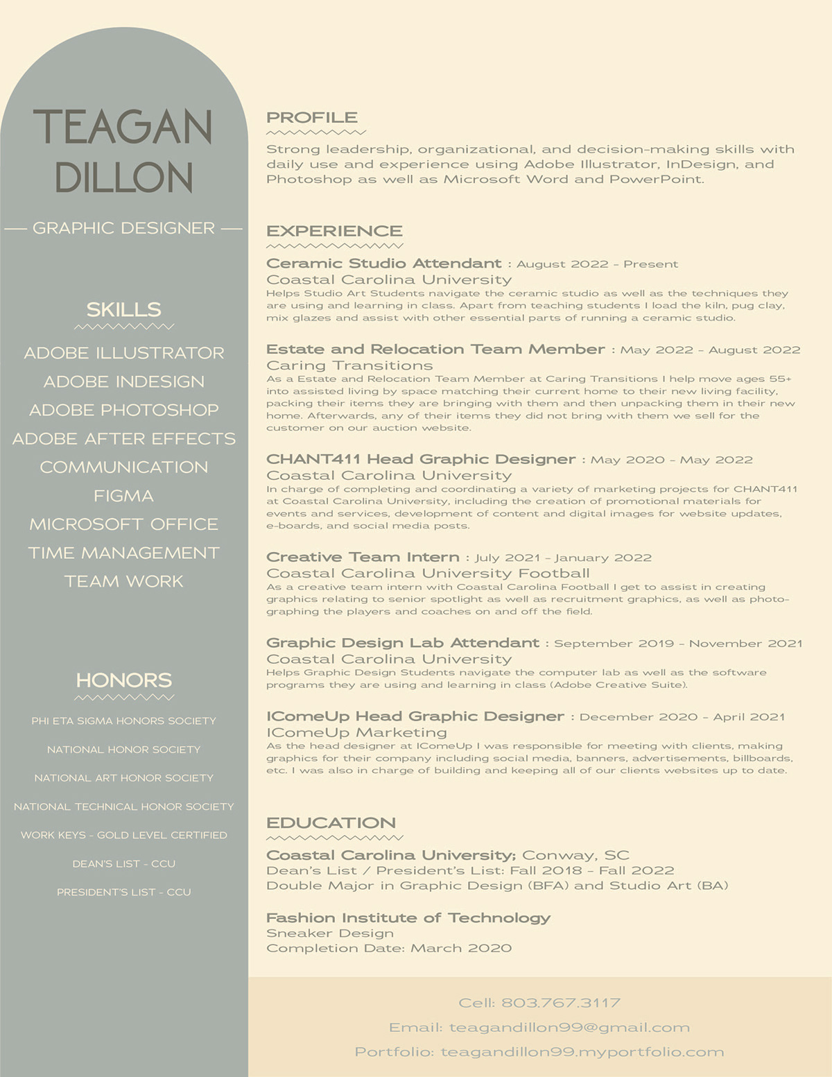 Teagan Dillon - RESUME