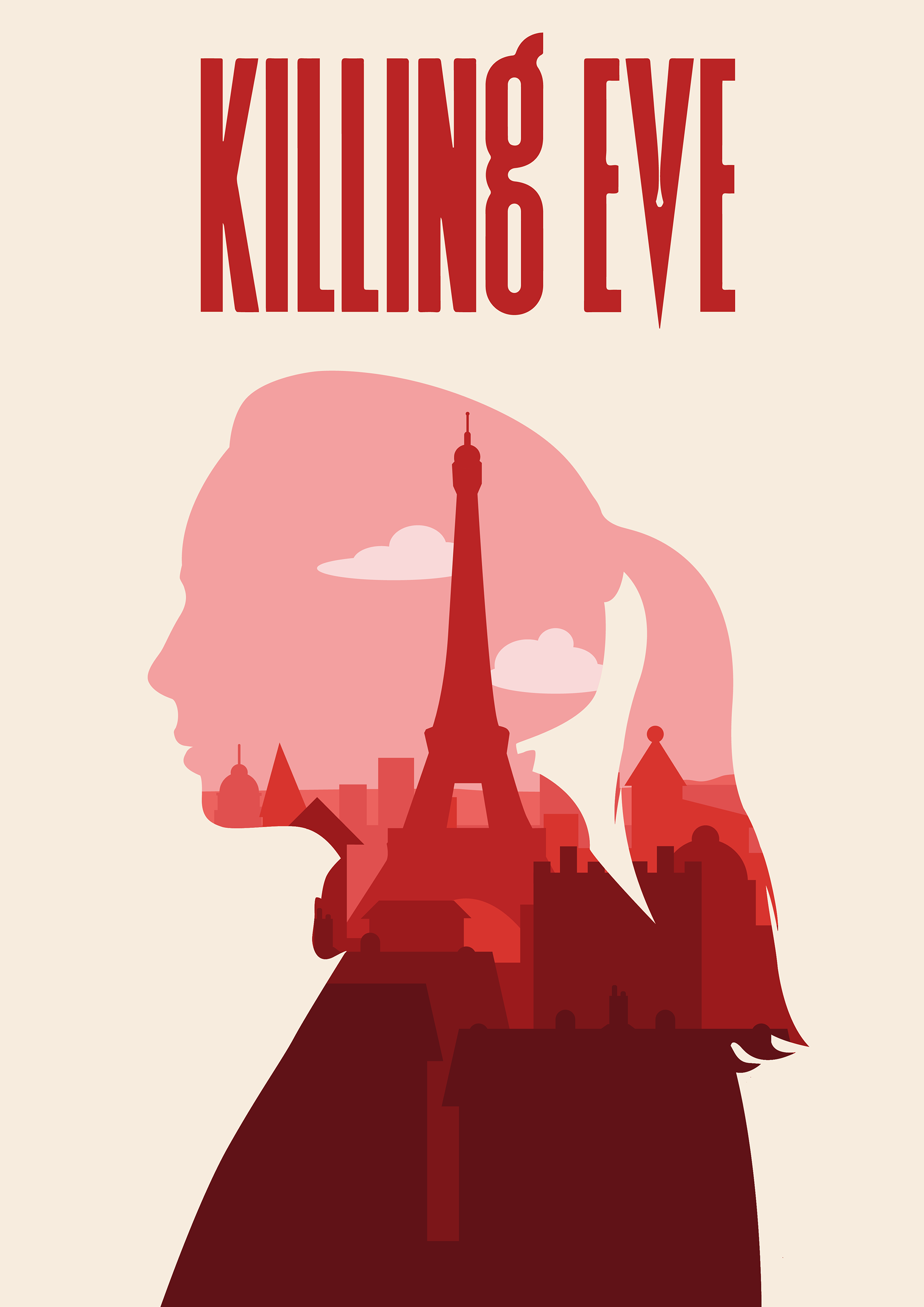 Killing Eve Poster (Villanelle Variant)