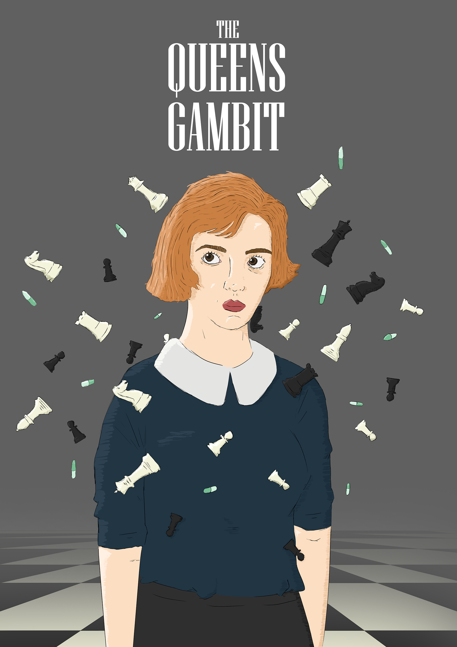 The Queens Gambit Poster