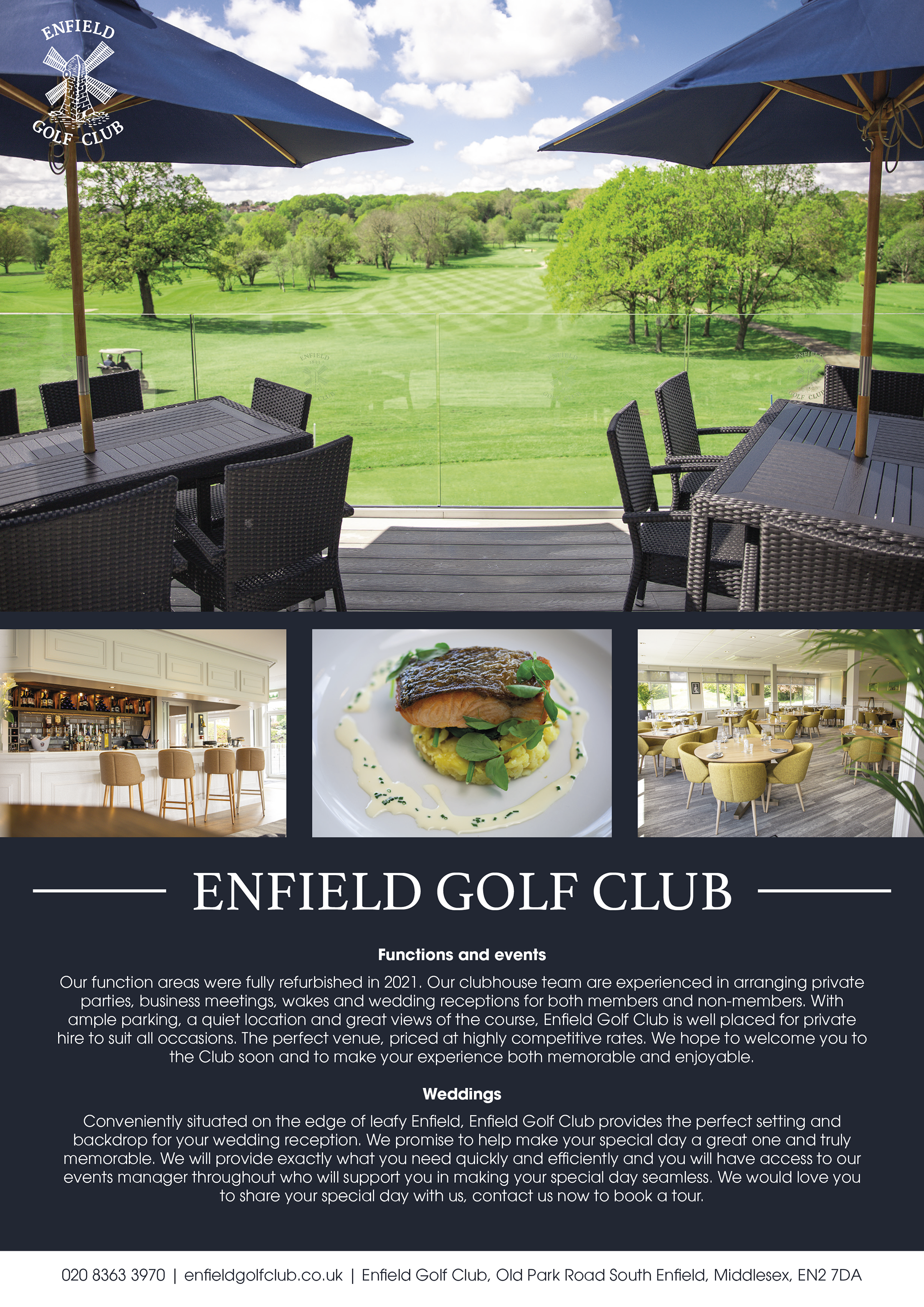 Enfield Golf Club (single page)