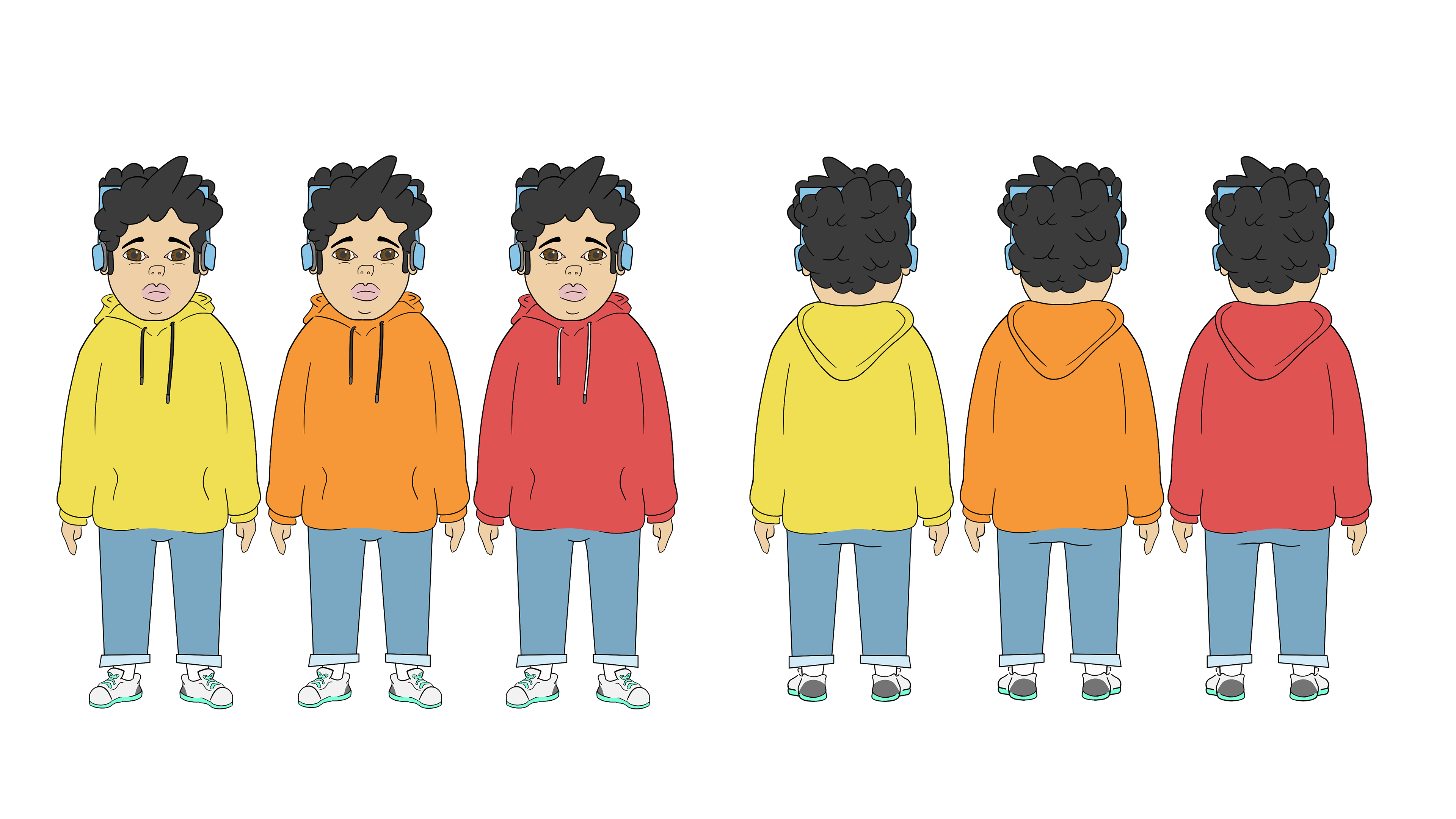 Mac colour variations