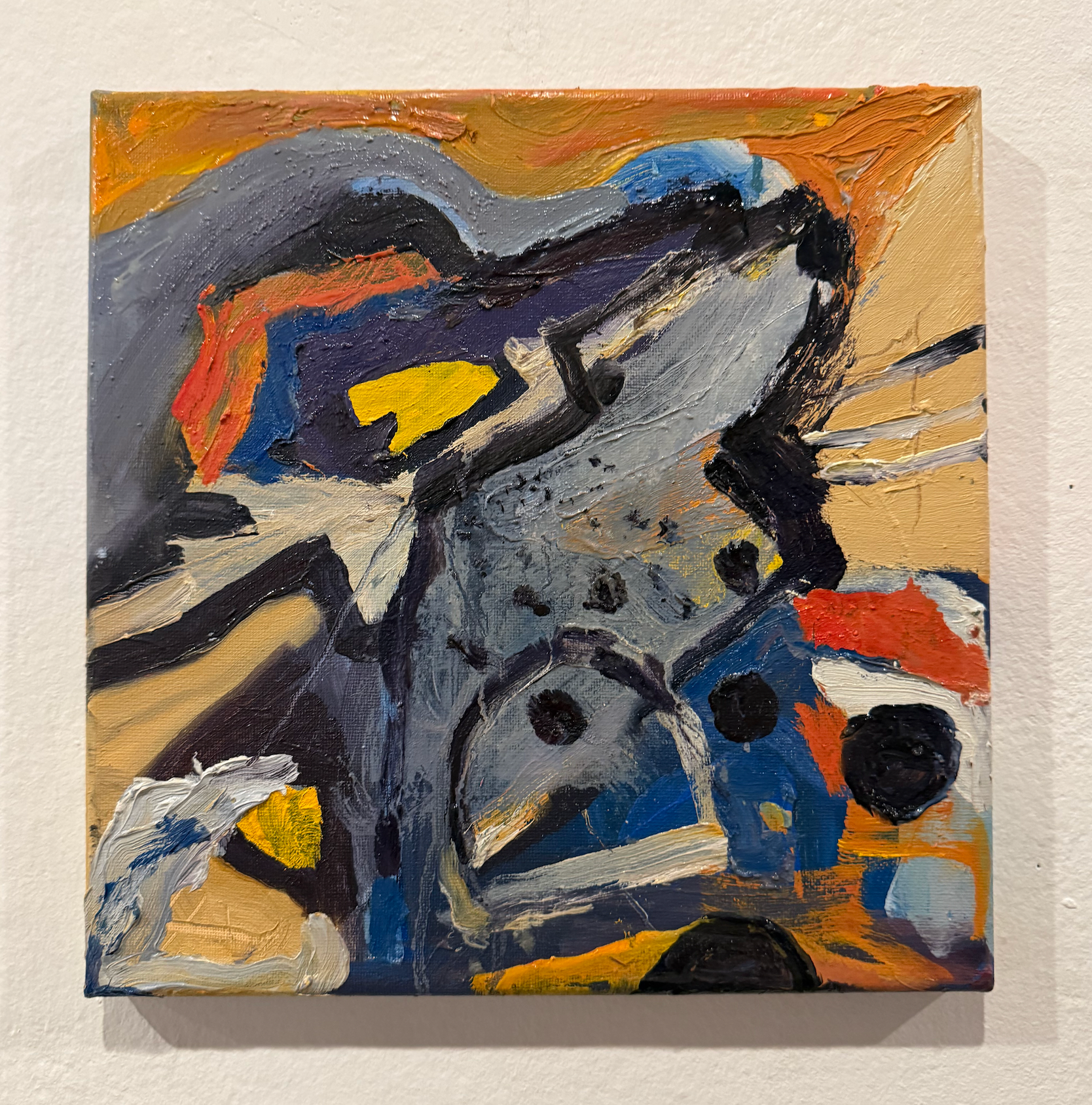 Pursuit of Discomfort, 10 x 10 in.