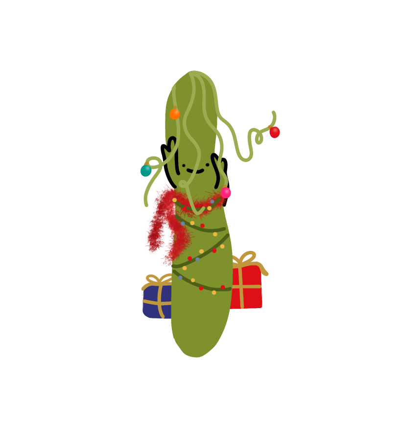 Christmas Tree-Sicilian Squash