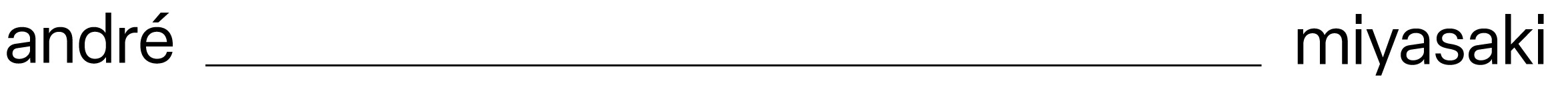 andre miyasaki