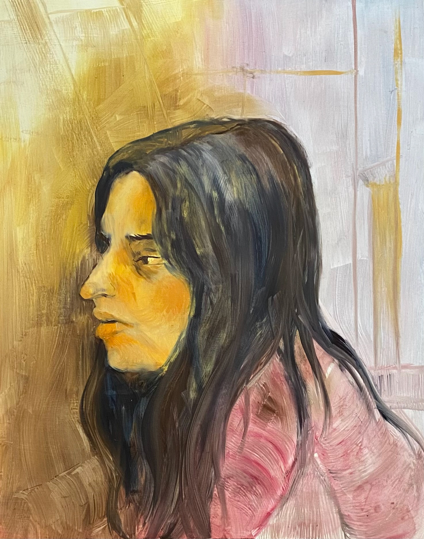 2022, oil on canvas, 24X36"