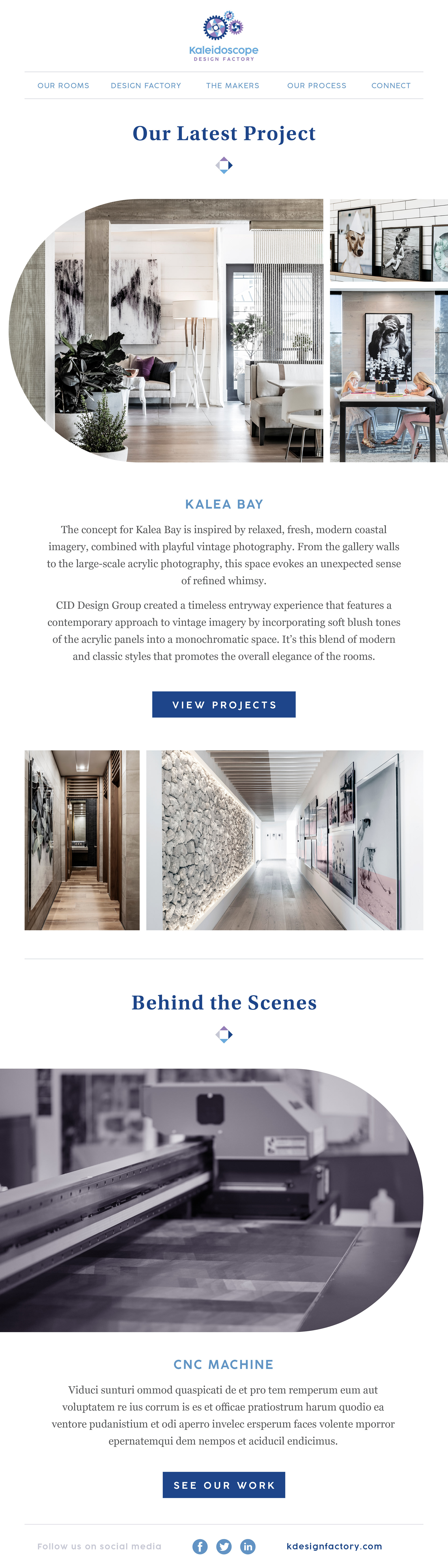 Email template design