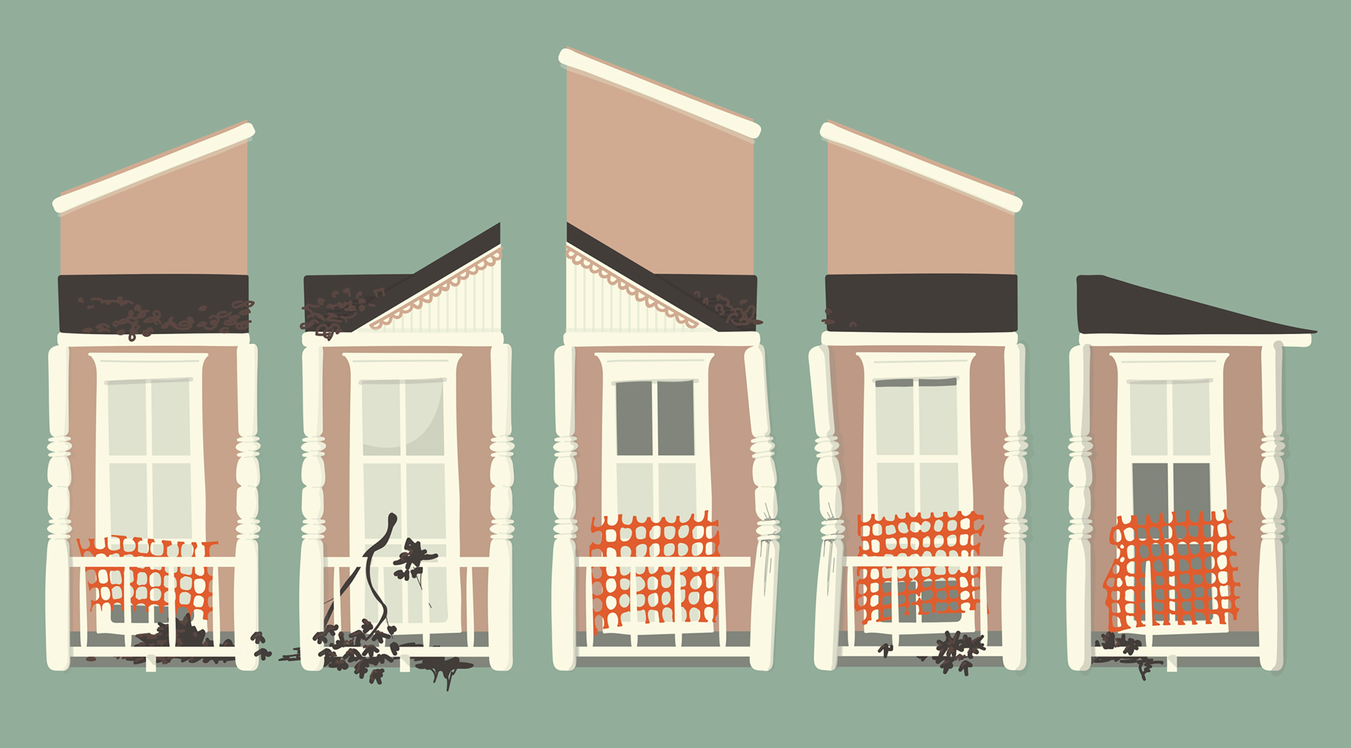 Post-Hurricane Matthew damage in Savannah, Georgia