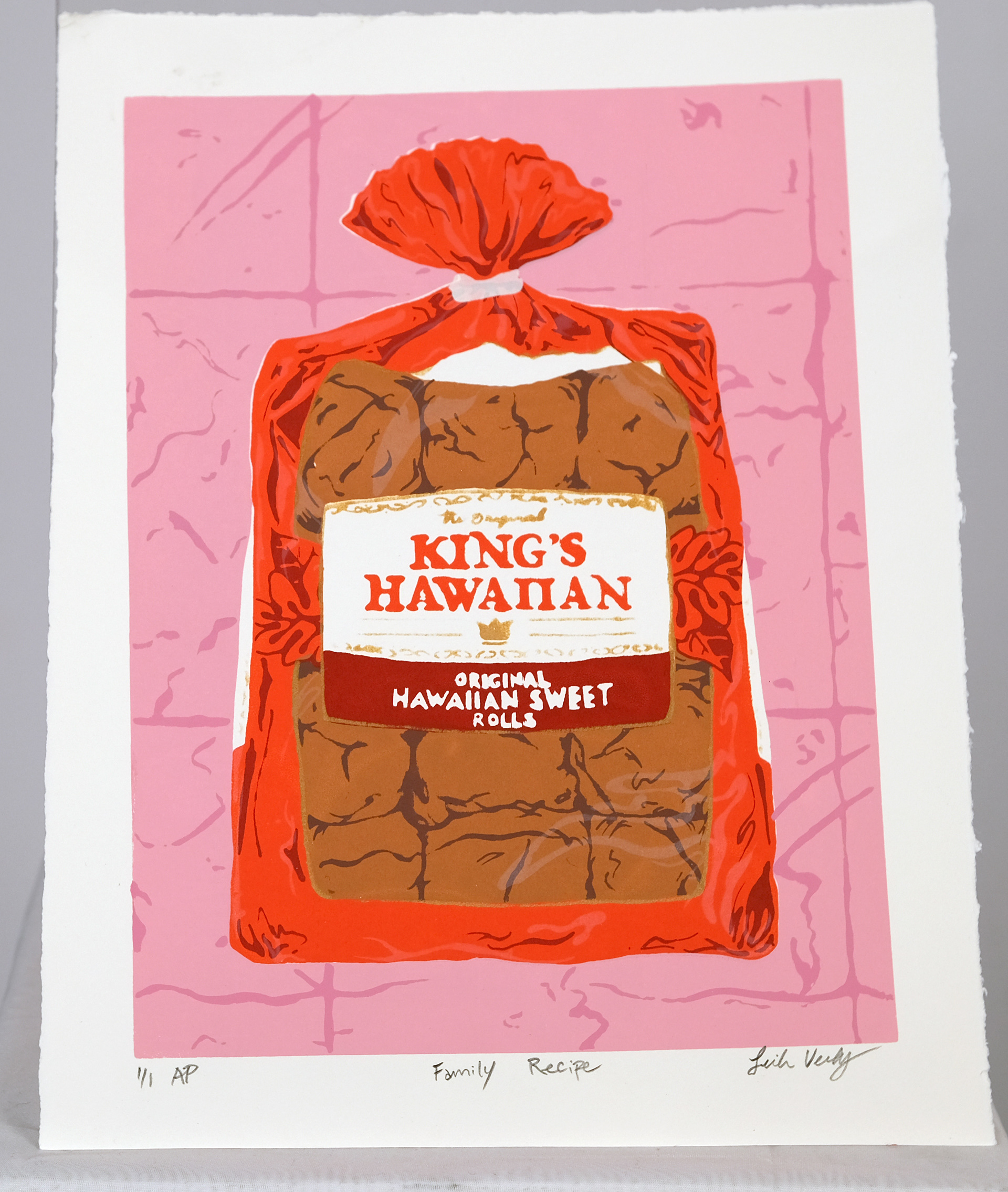 Family Recipe - Serigraph