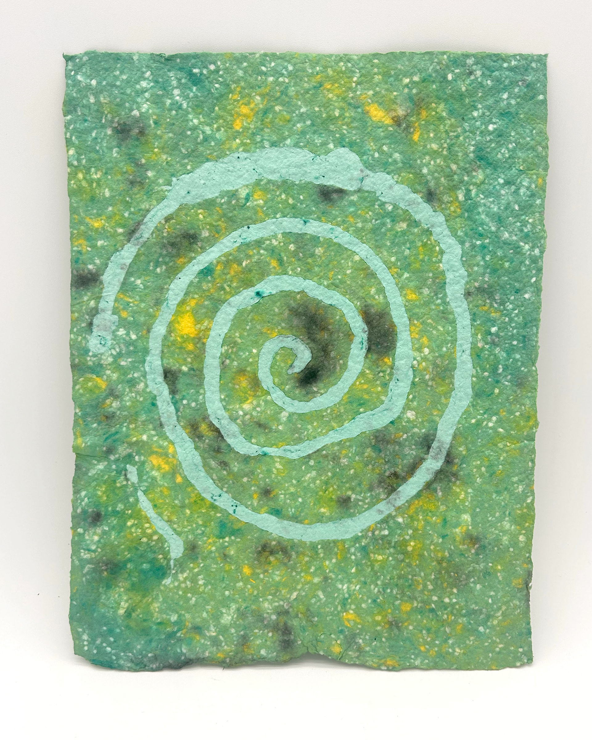 pulp painting experiment 7