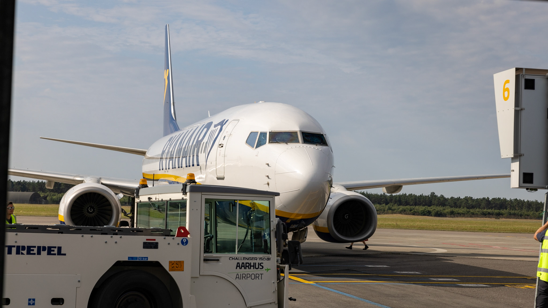 Aarhus Airport. Aarhus, Denmark. 2022.