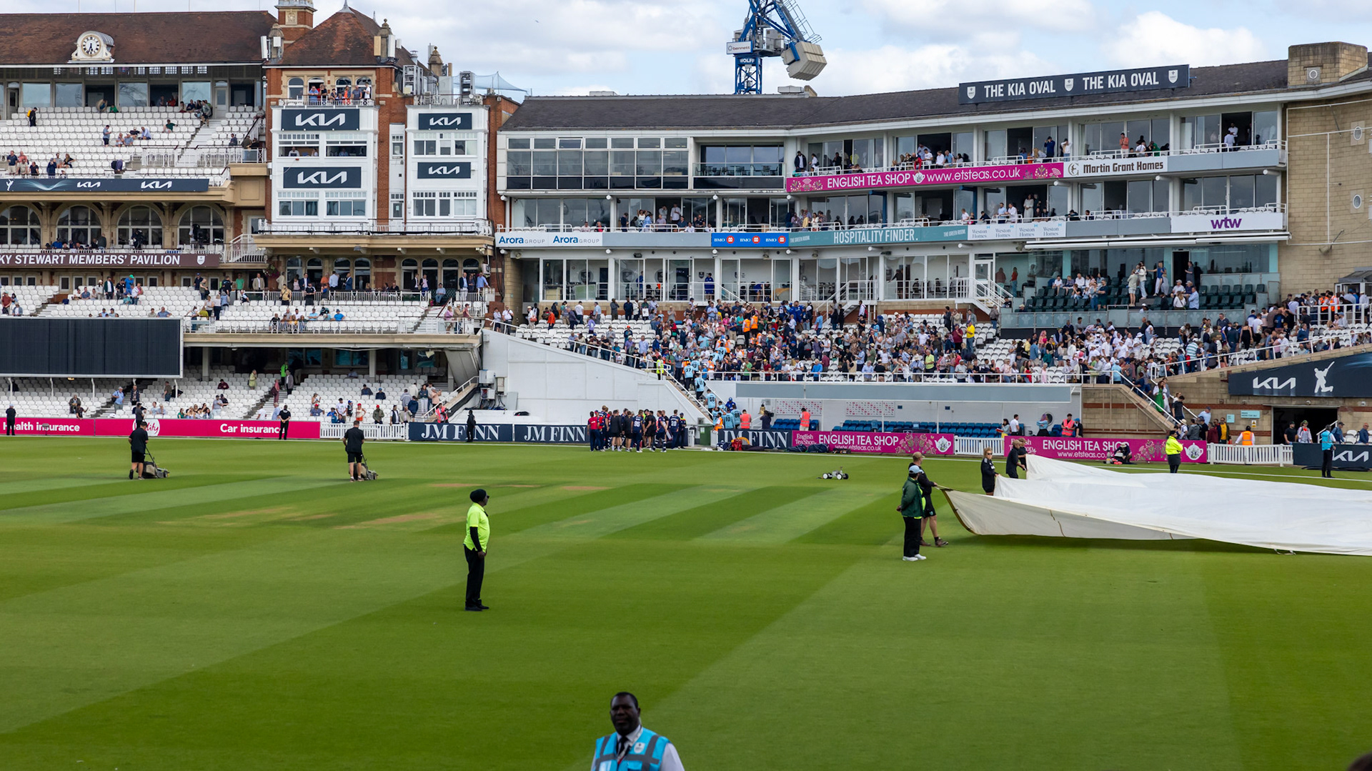 The Kia Oval - Surrey v Essex. London, England. 2023.