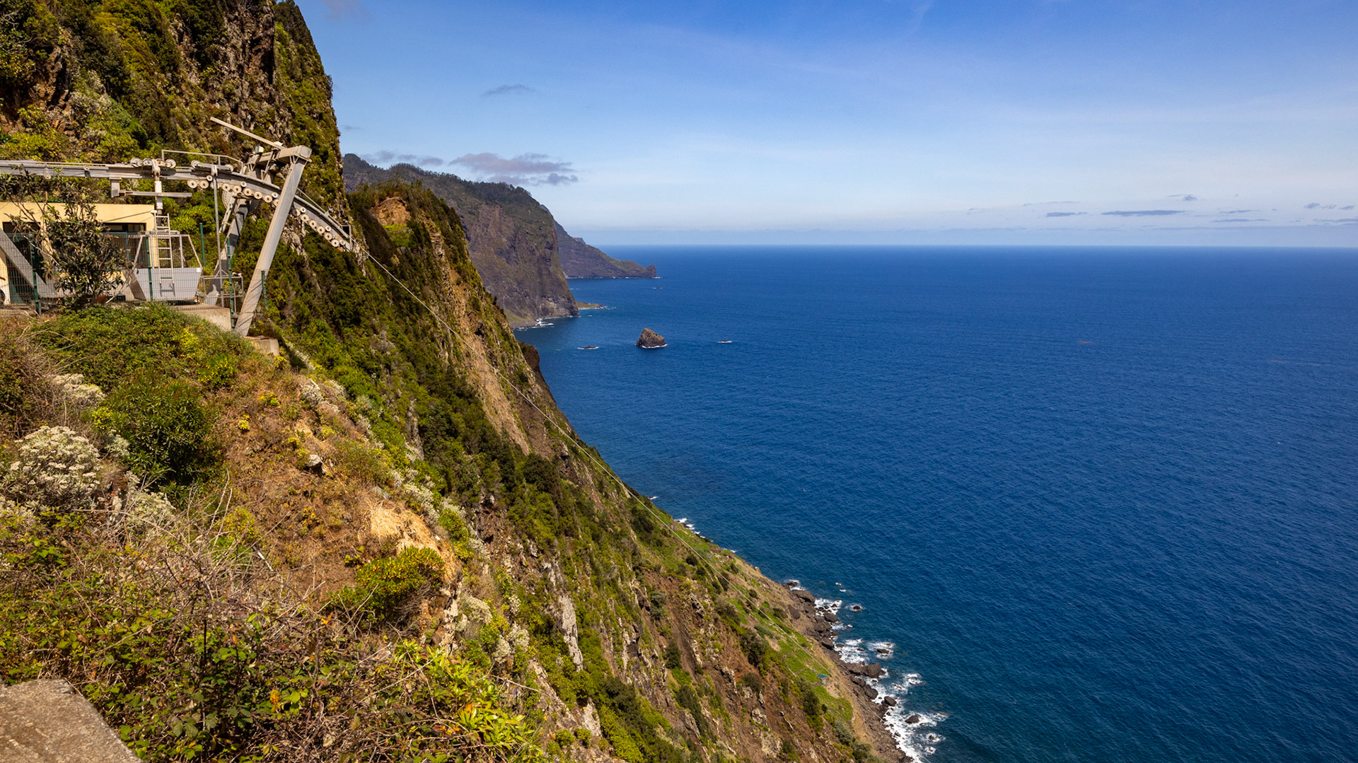 Miradouro do Teleférico. Cabo de Larano, Madeira, Portugal. 2024.