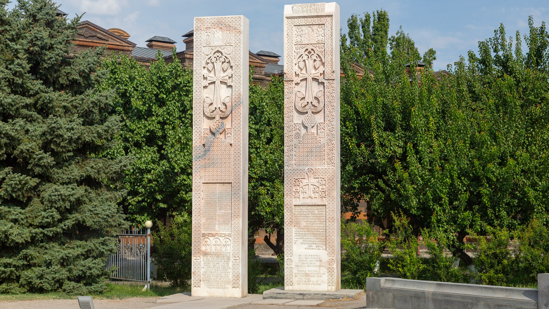Zvartnots Cathedral. Etchmiadzin, Armenia. 2019.