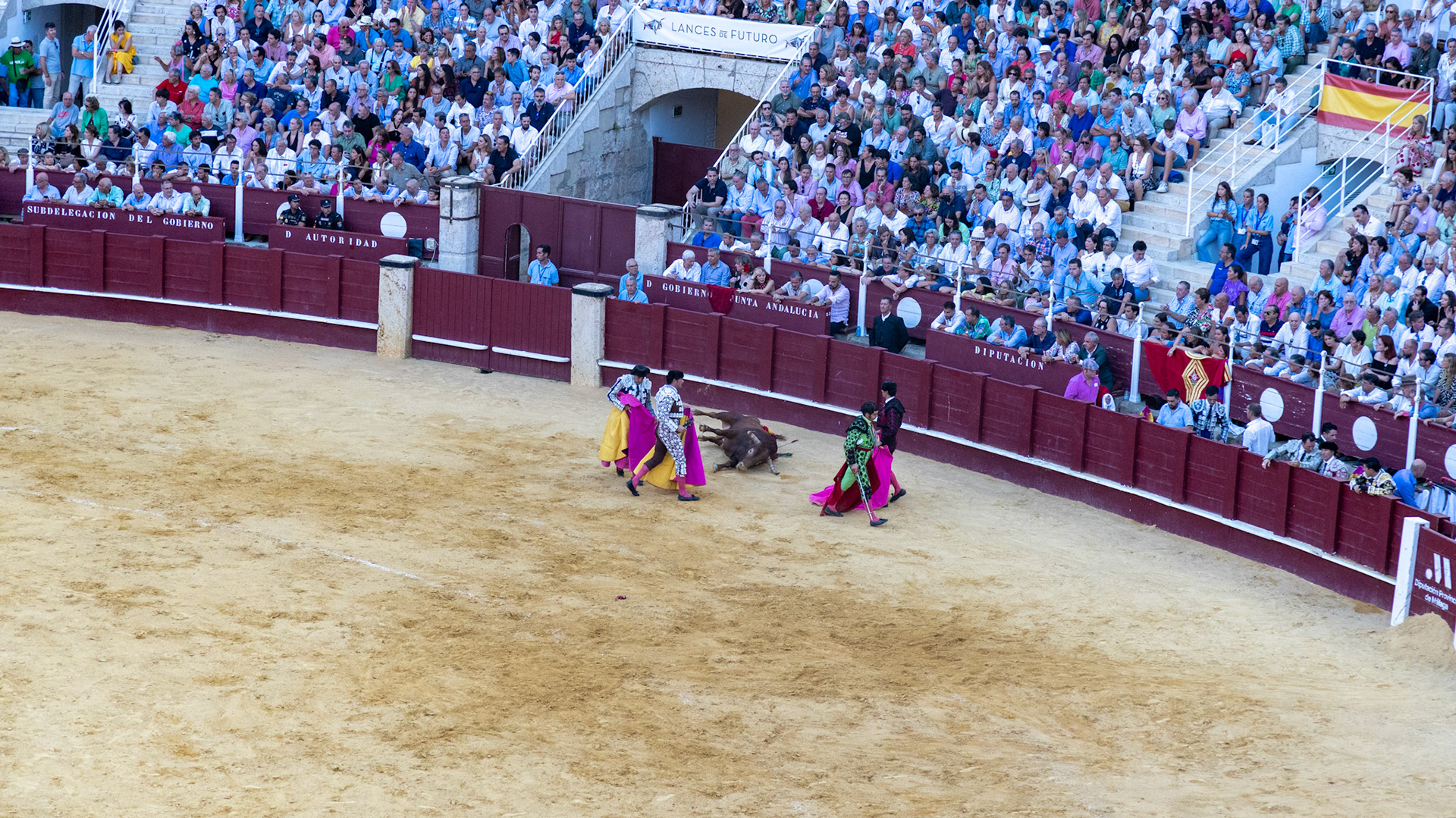La Corrida de Málaga. Málaga, Spain. 2022.