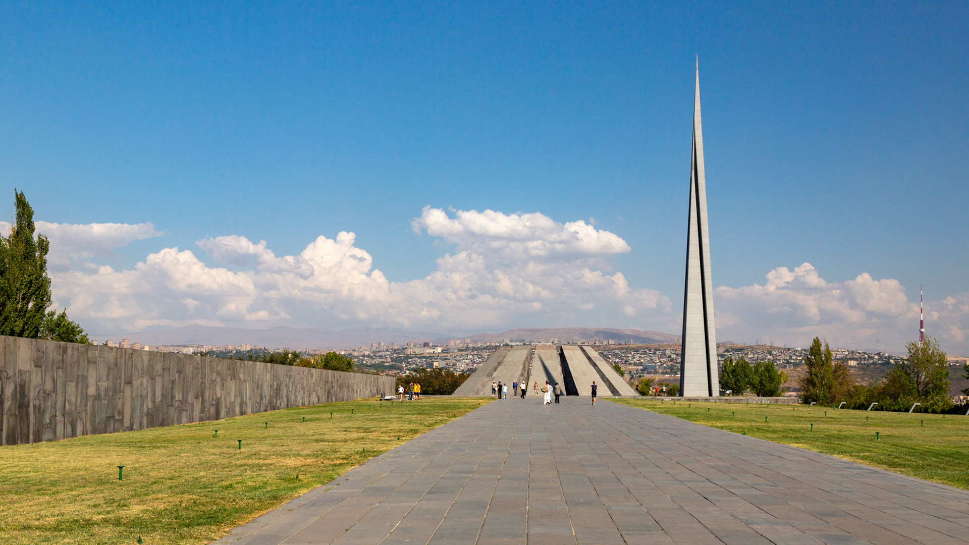 The Armenian Genocide Museum. Yerevan, Armenia. 2019.