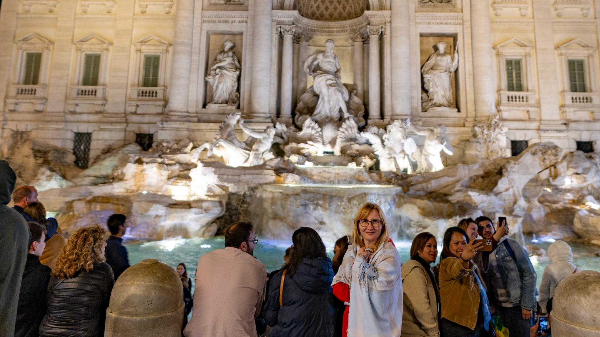 Fontana di Trevi. Rome, Italy. 2022.