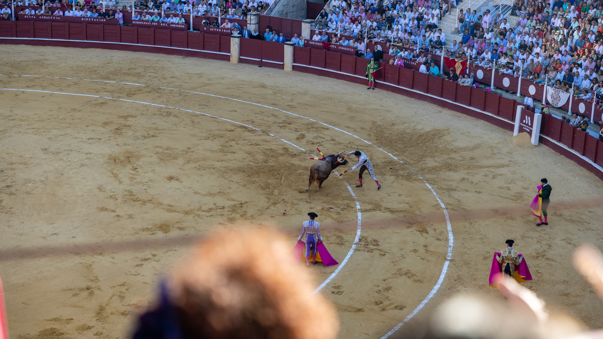La Corrida de Málaga. Málaga, Spain. 2022.