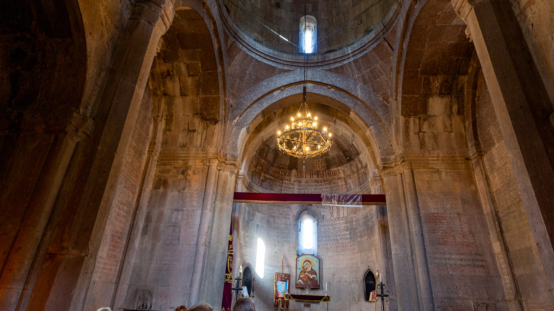 Gavit of St. Astvatsatsin. Gosh, Armenia. 2019.