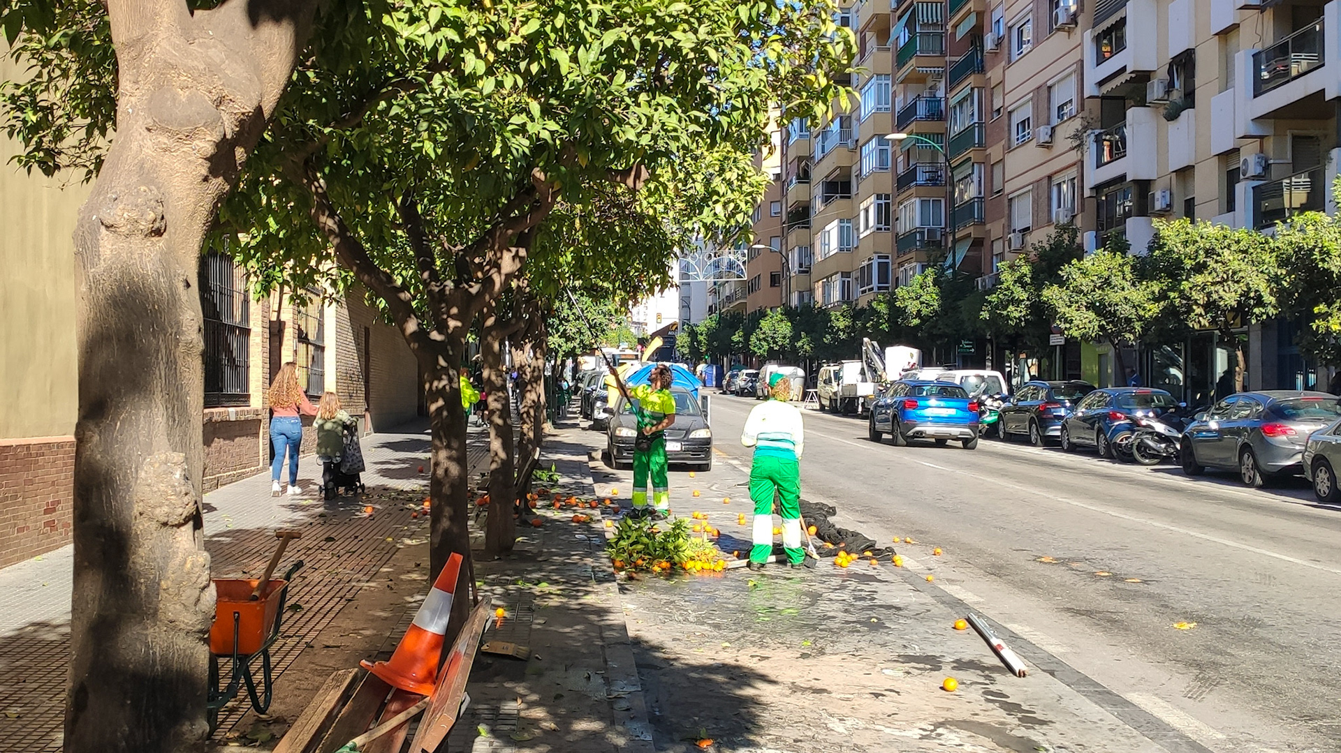 Malaga, Spain. January 2023.