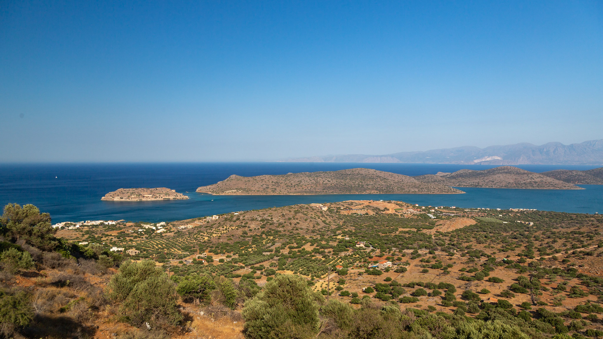 Agios Nikolaos, Crete, Greece. 2019.