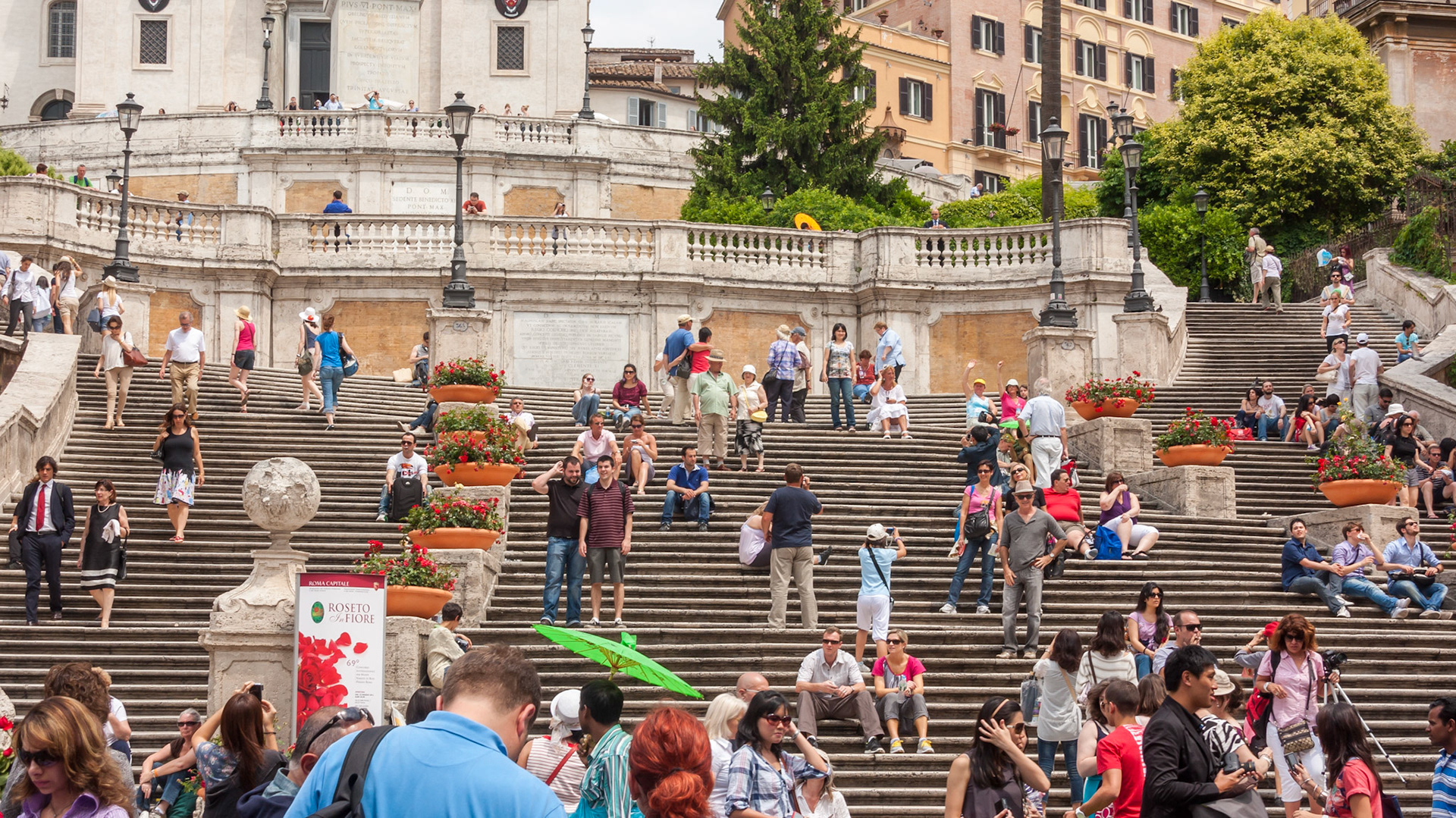 Spanish Steps. Rome, Italy. 2011.