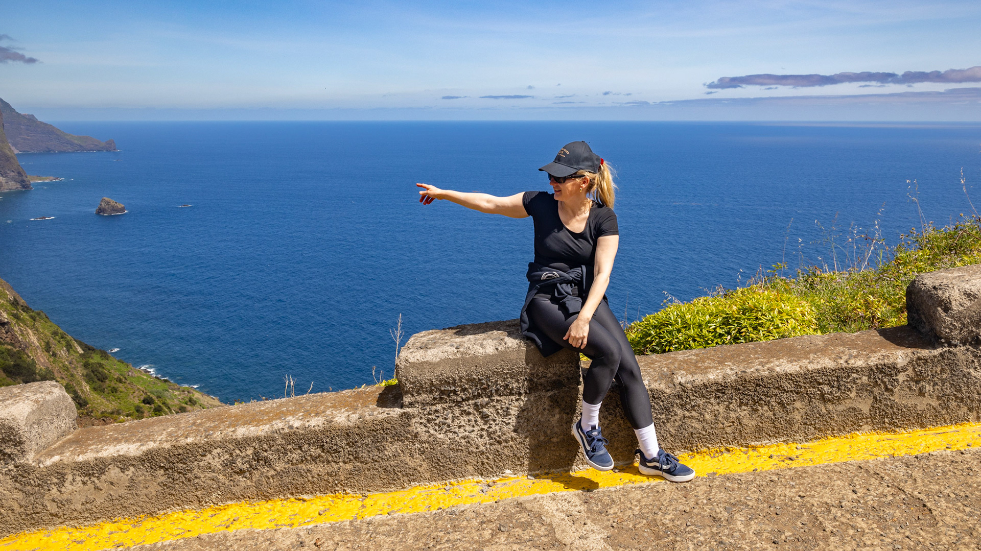 Miradouro do Teleférico. Cabo de Larano, Madeira, Portugal. 2024.