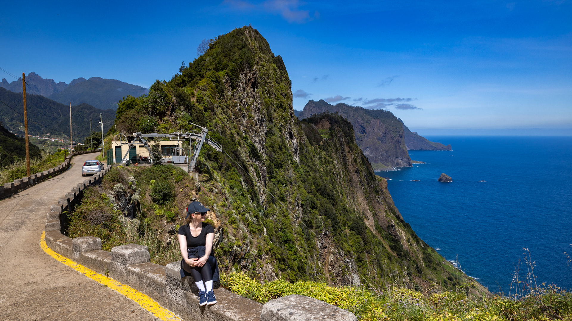 Miradouro do Teleférico. Cabo de Larano, Madeira, Portugal. 2024.