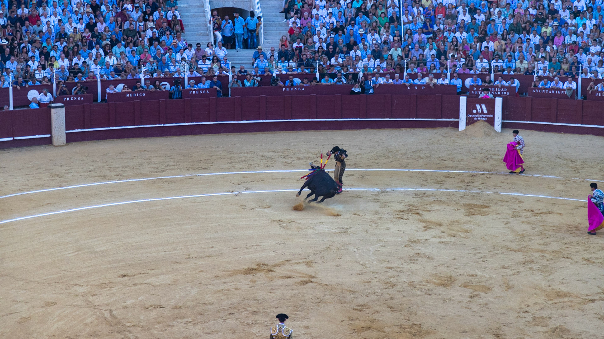 La Corrida de Málaga. Málaga, Spain. 2022.