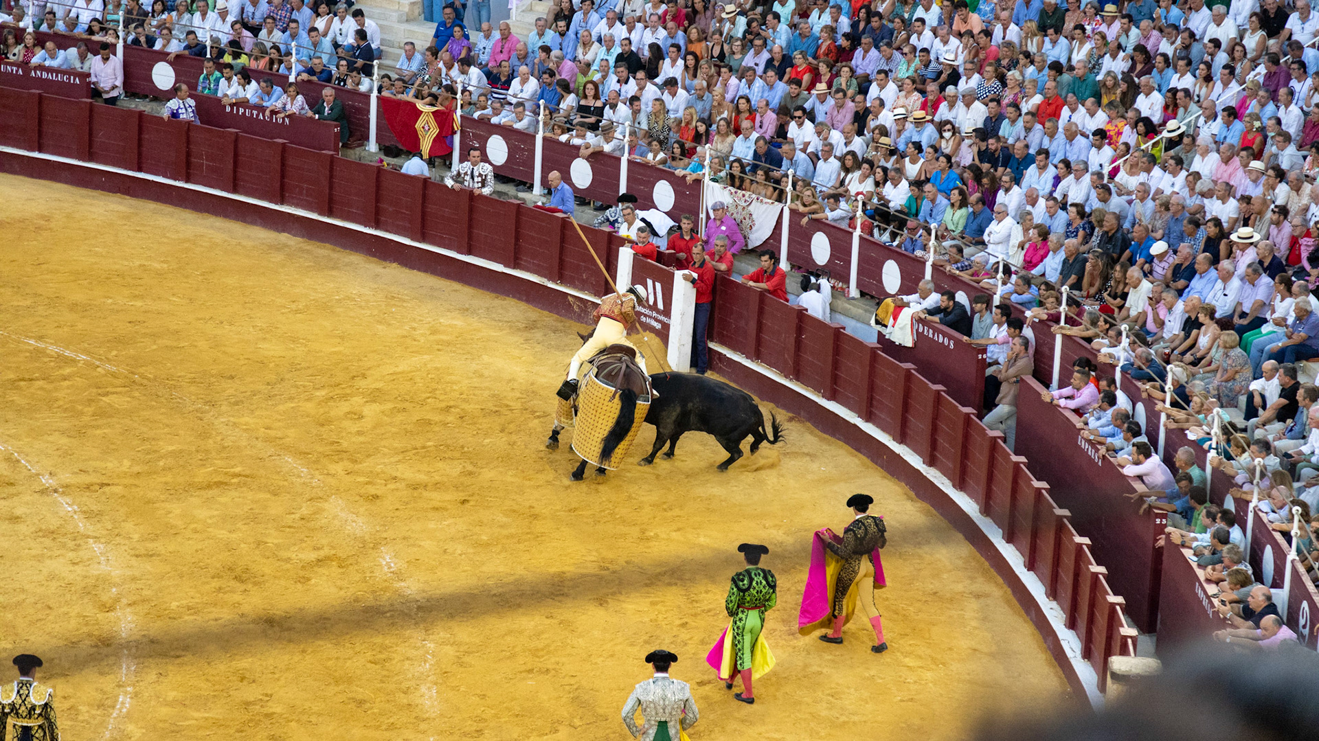 La Corrida de Málaga. Málaga, Spain. 2022.