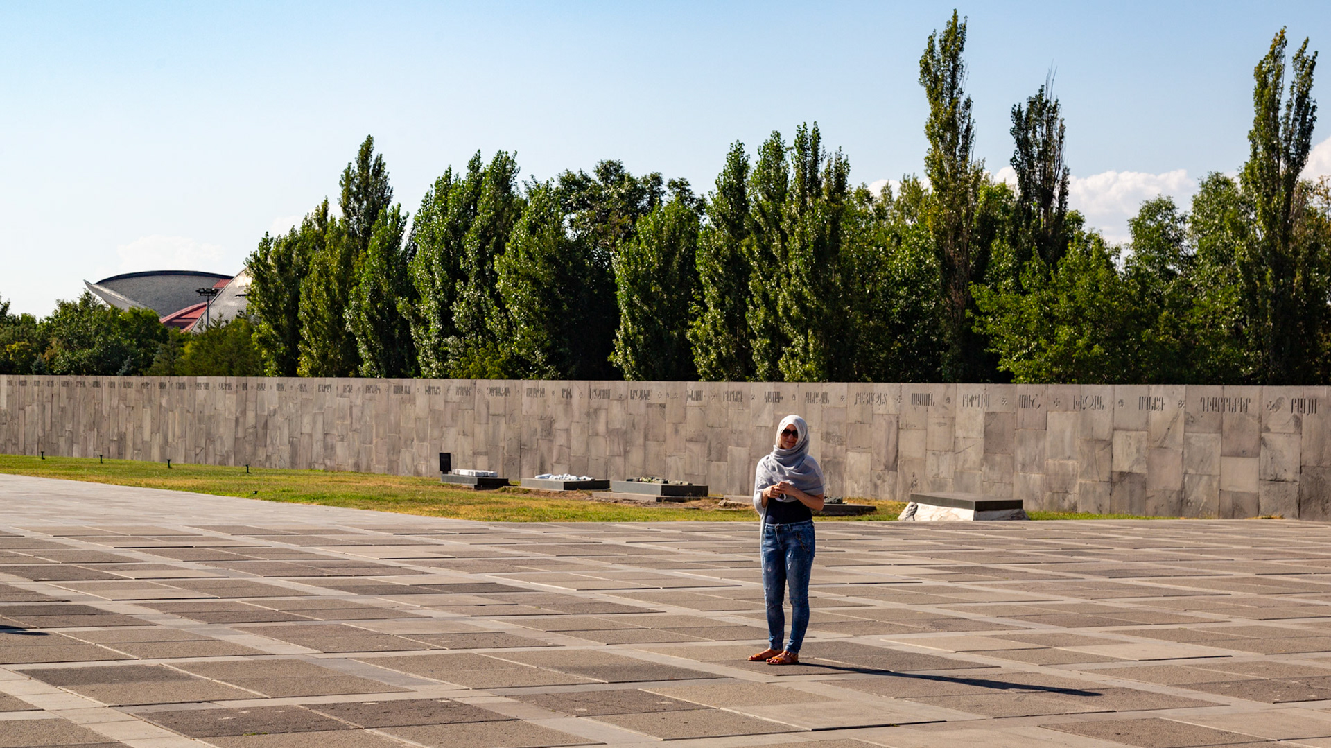 The Armenian Genocide Museum. Yerevan, Armenia. 2019.