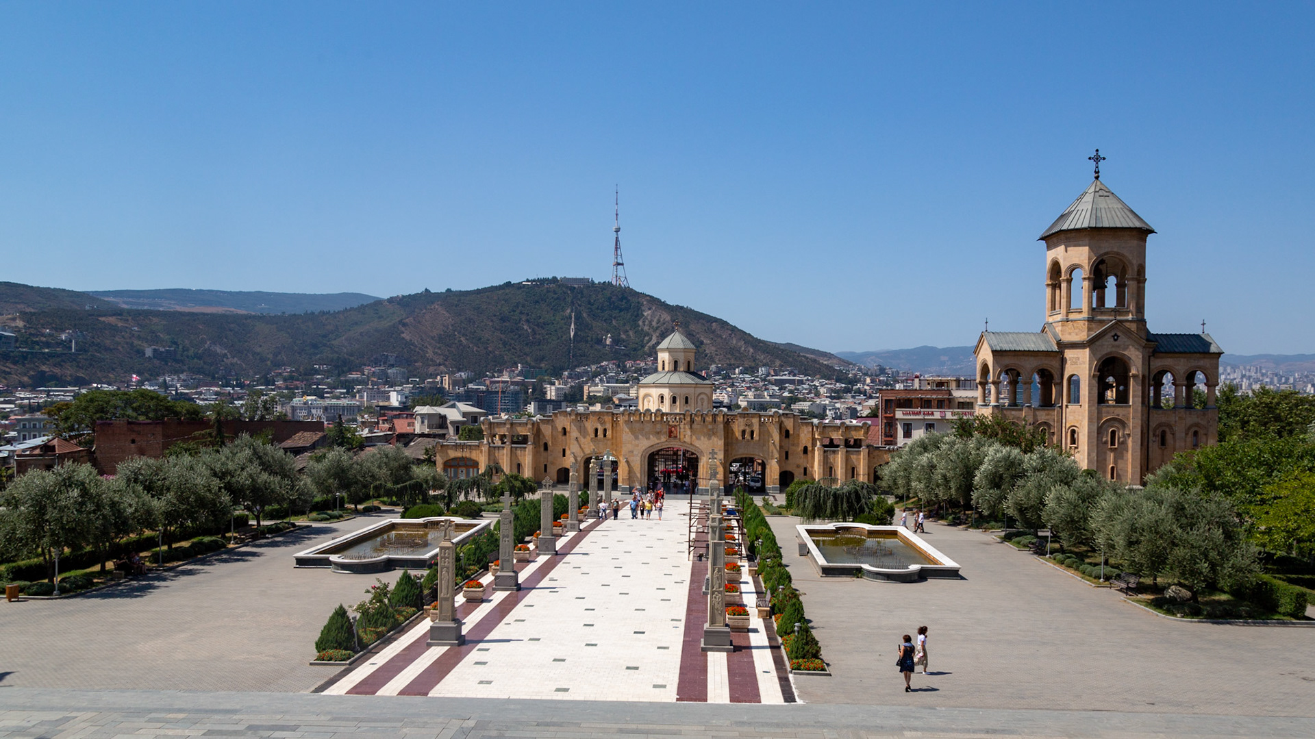 Holy Trinity Cathedral. Tibilisi, Georgia 2019.