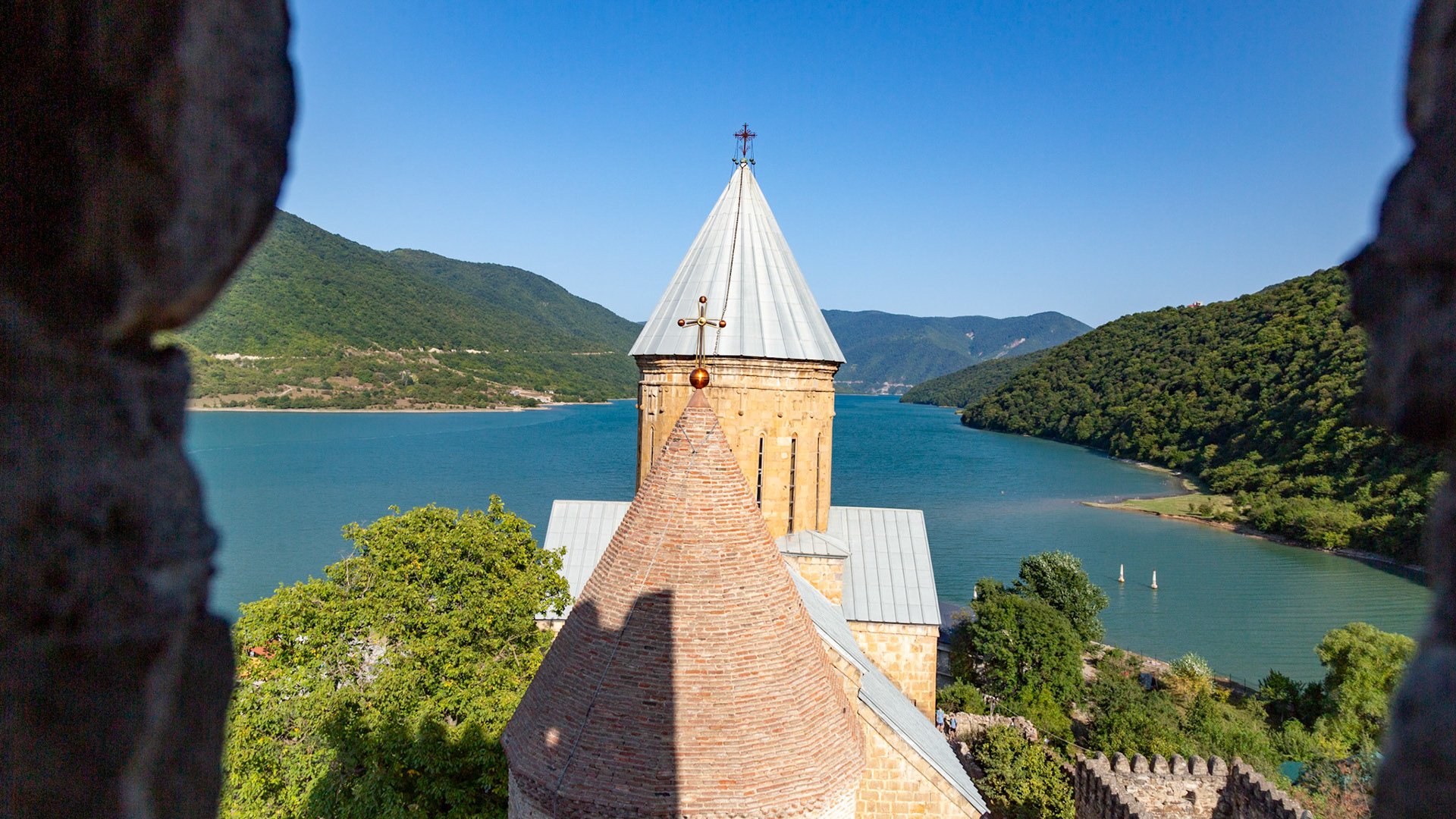 Ananuri Fortress Complex. Ananuri, Georgia. 2019.