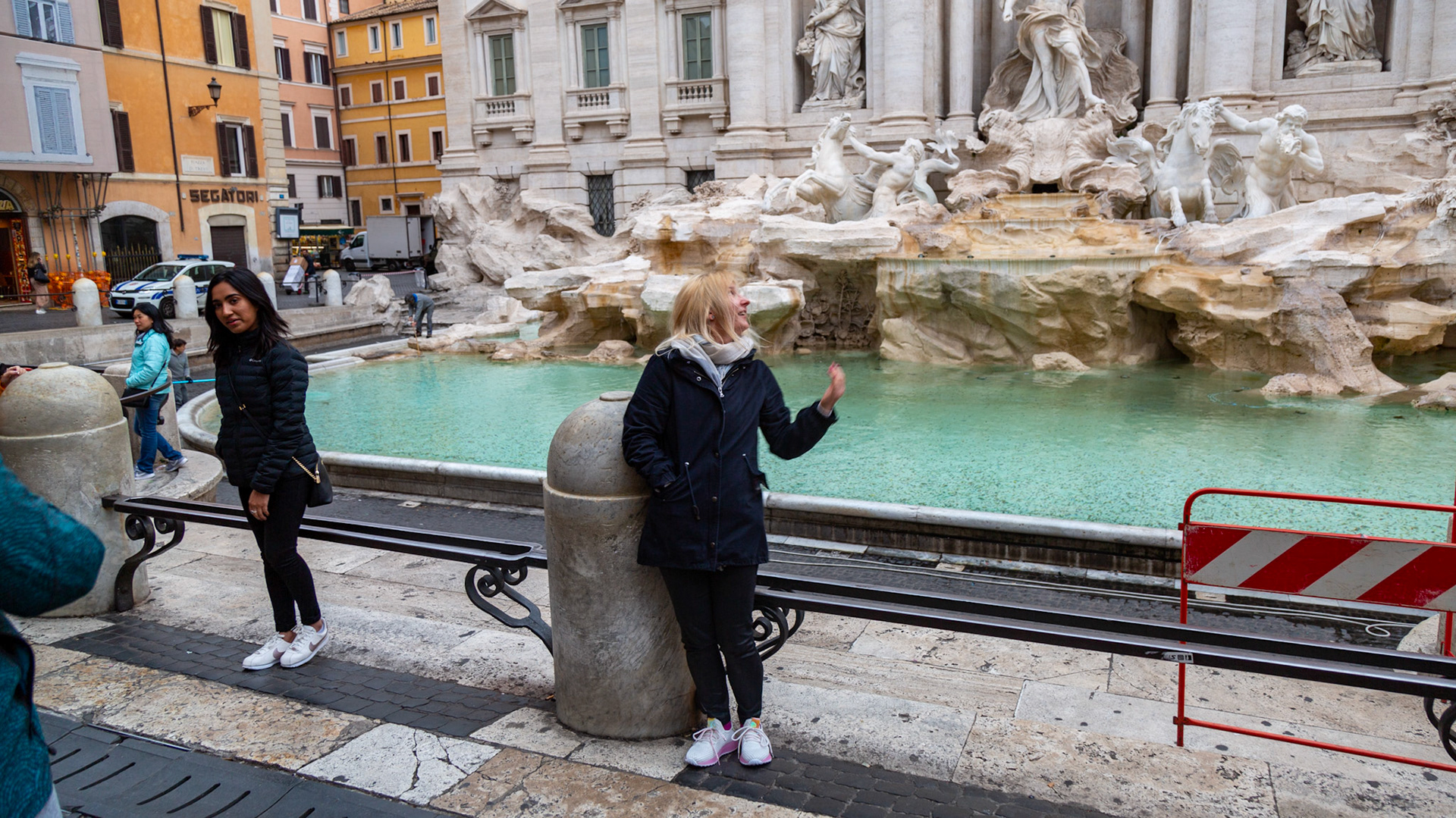 Fontanna di Trevi. Rome, Italy. 2019.