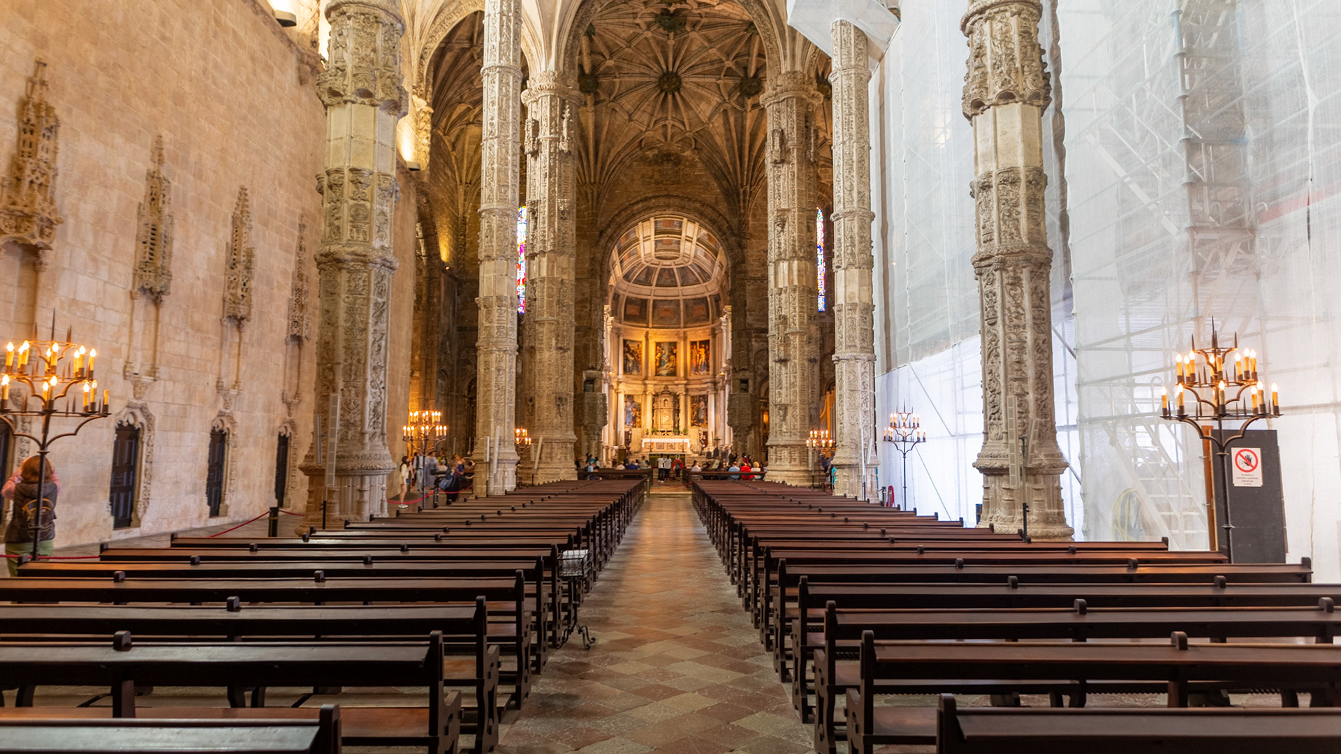 Igreja Santa Maria de Belém. Lisbon, Portugal. 2019.
