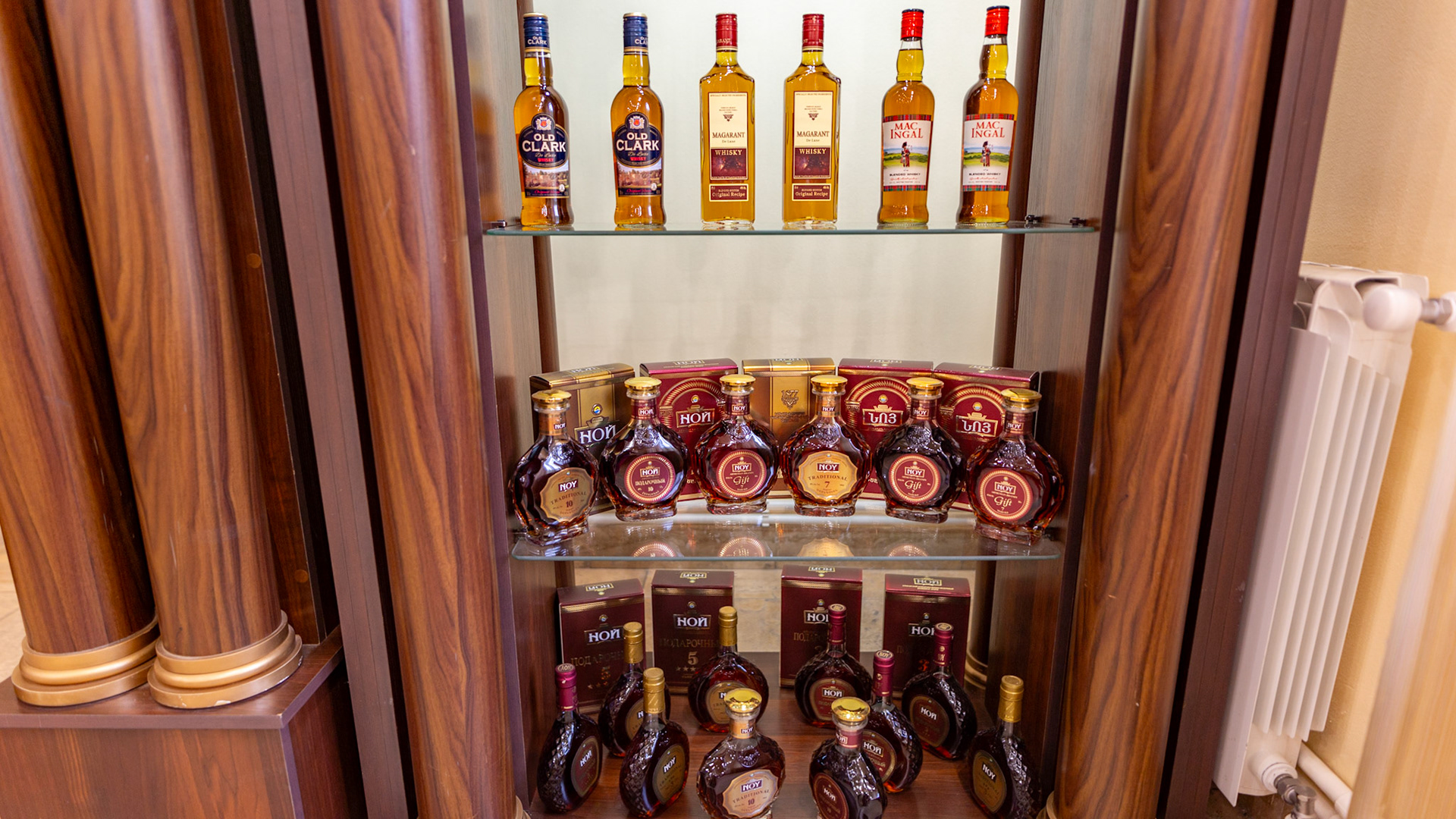 Yerevan Noy Wine Brandy Vodka Factory. Yerevan, Armenia. 2019.