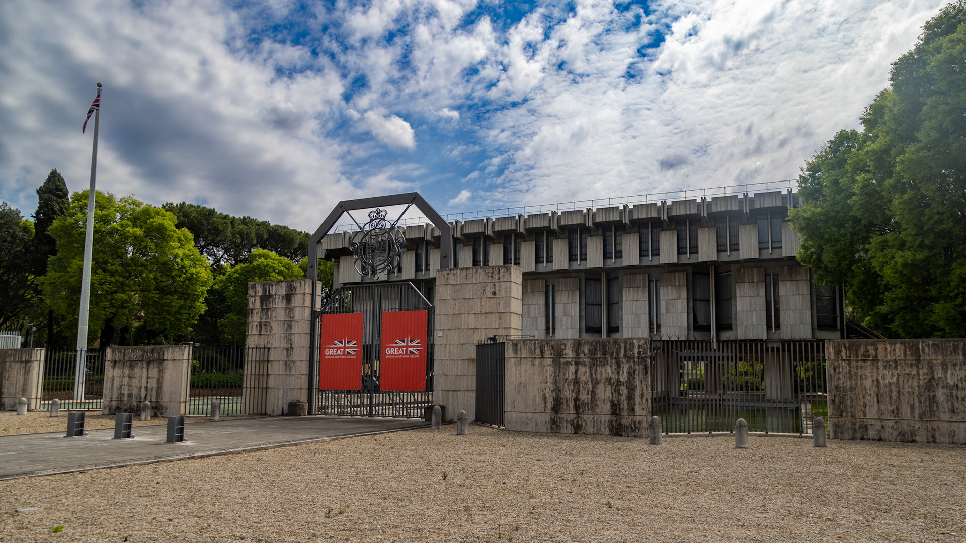 UK Embassy. Rome, Italy. 2022.
