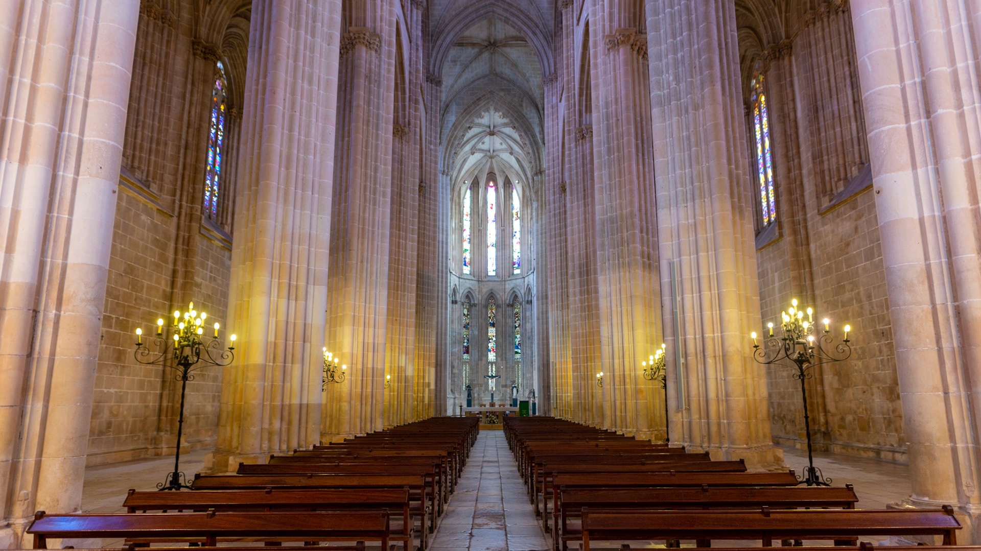 The Batalha Monastery. Batalha, Portugal. 2019.