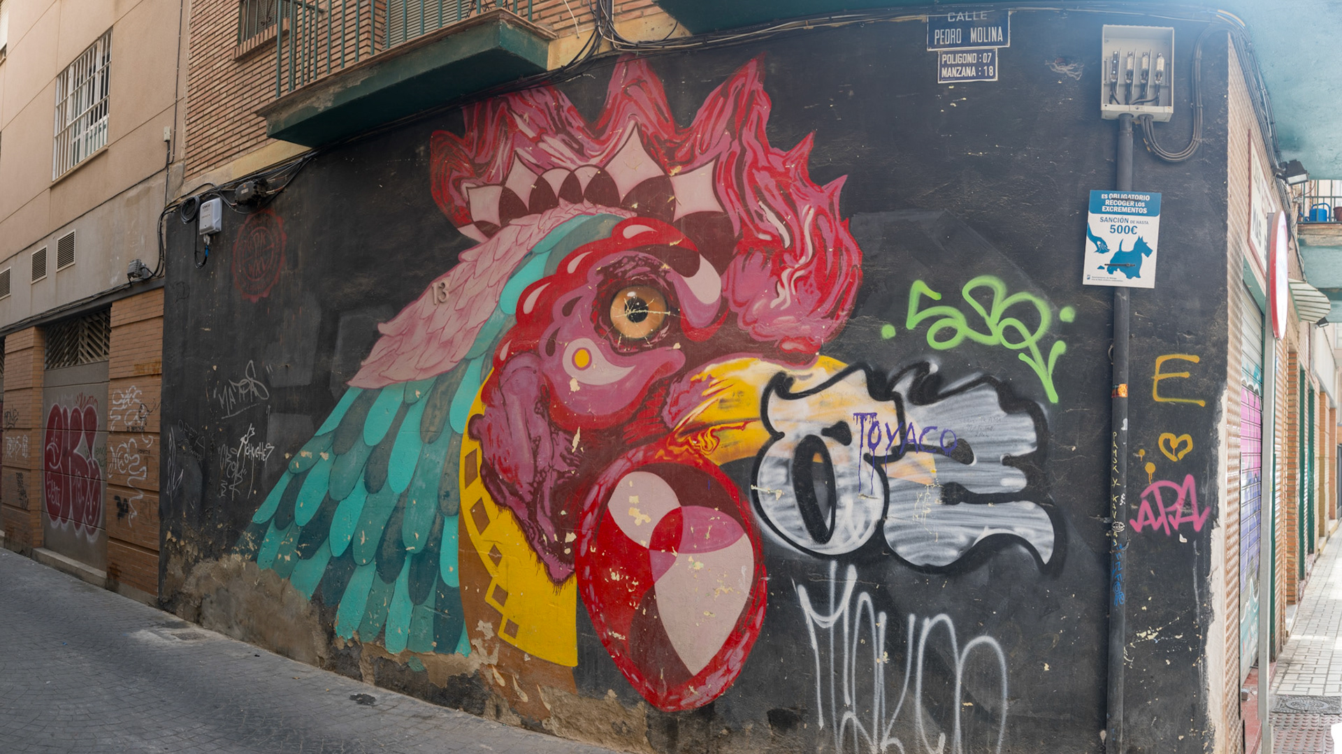 Barrio de Lagunillas, Málaga, Spain. May 2023.