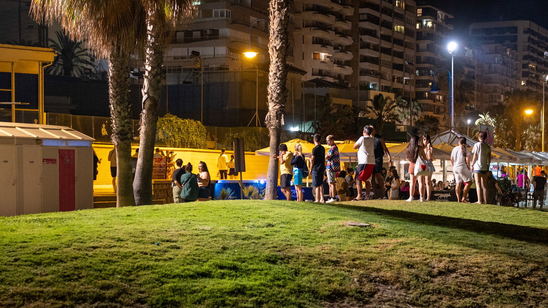 Playa la Malagueta. Málaga, Spain. June 2023.