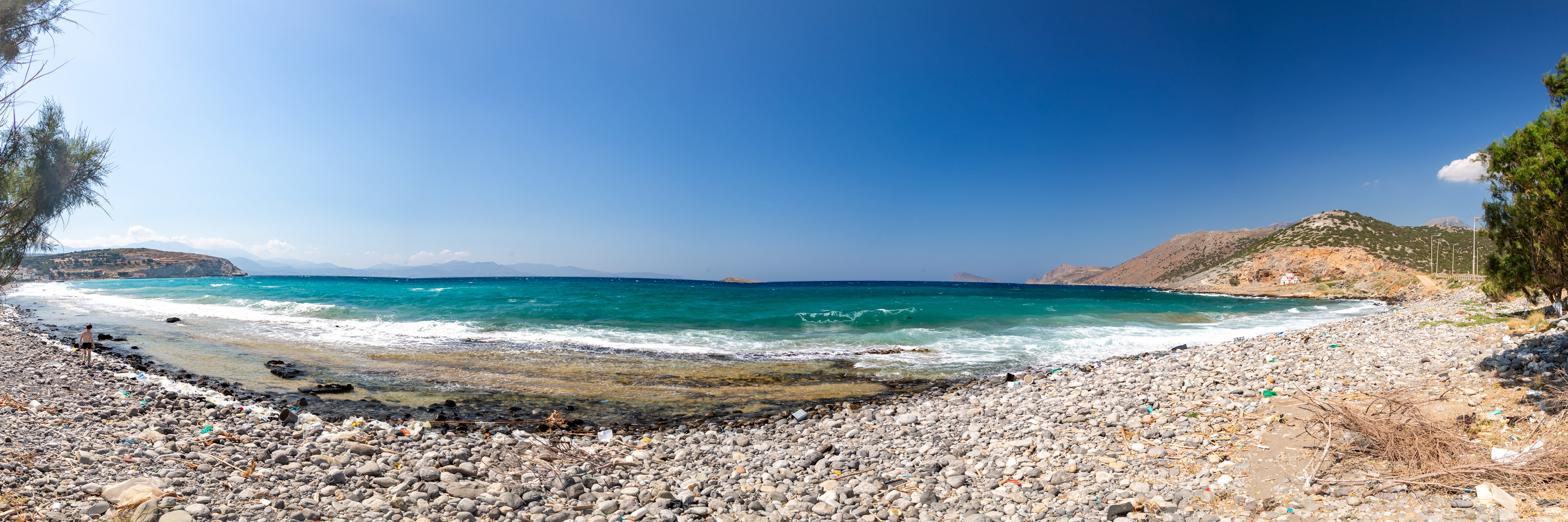 Kamini beach. Crete, Greece. 2019.