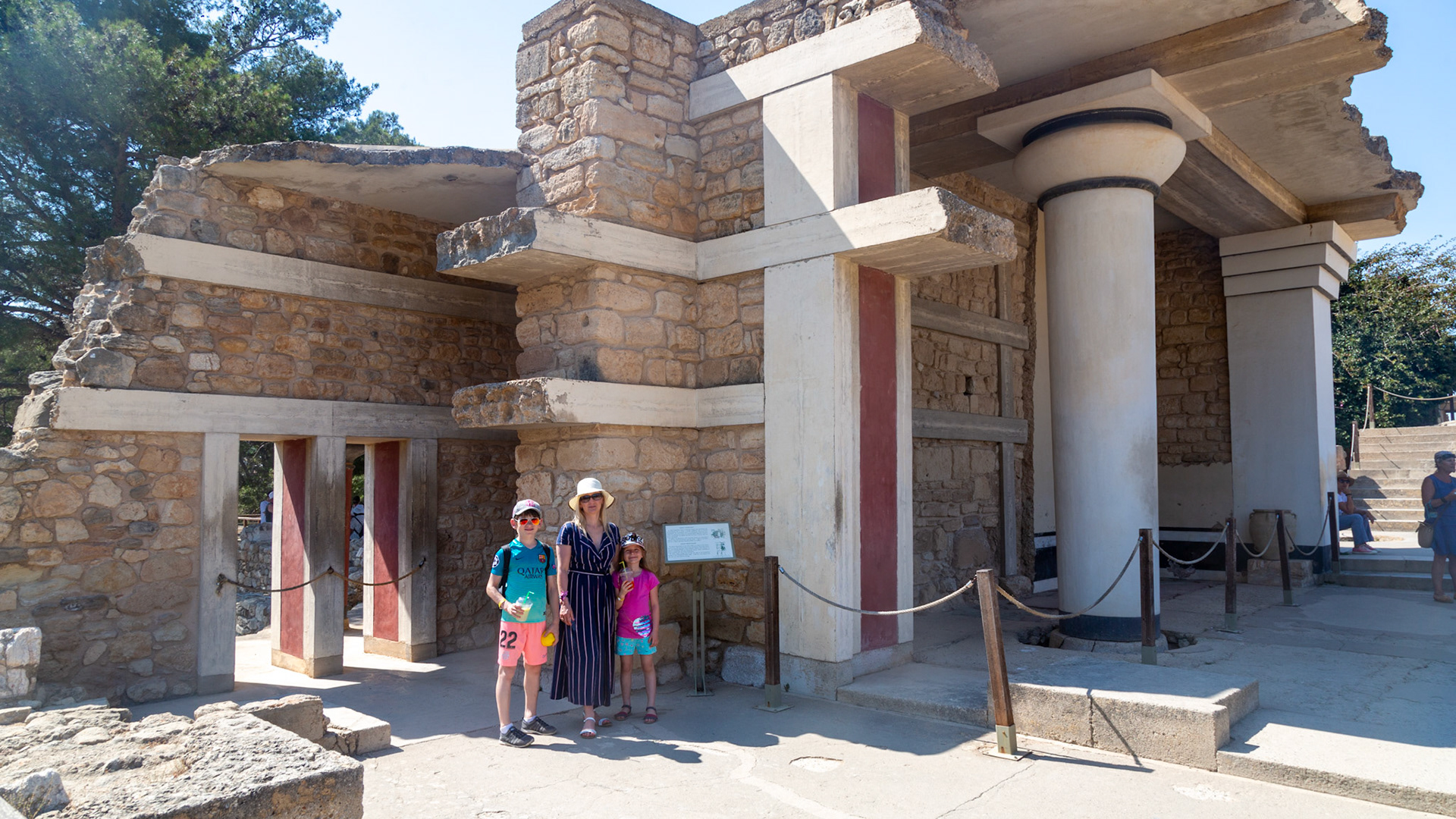 Knossos. Heraklion, Crete, Greece. 2019.