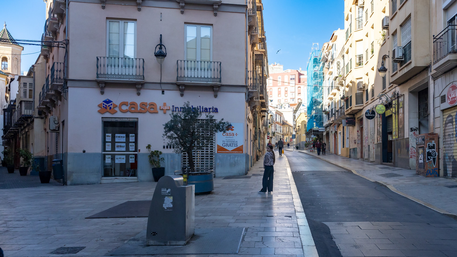 Malaga, Spain. January 2023.