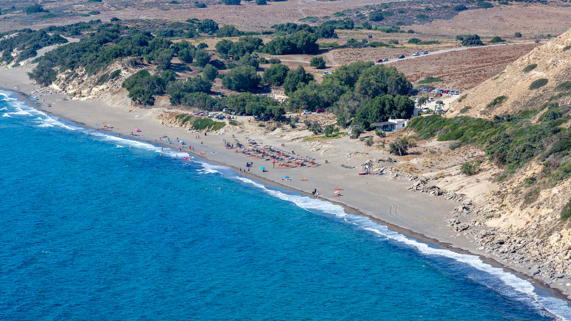 Matala, Crete, Greece. 2019.