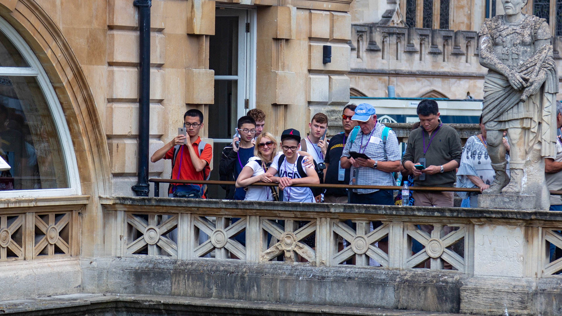 The Roman Baths. Bath, England. 2019.