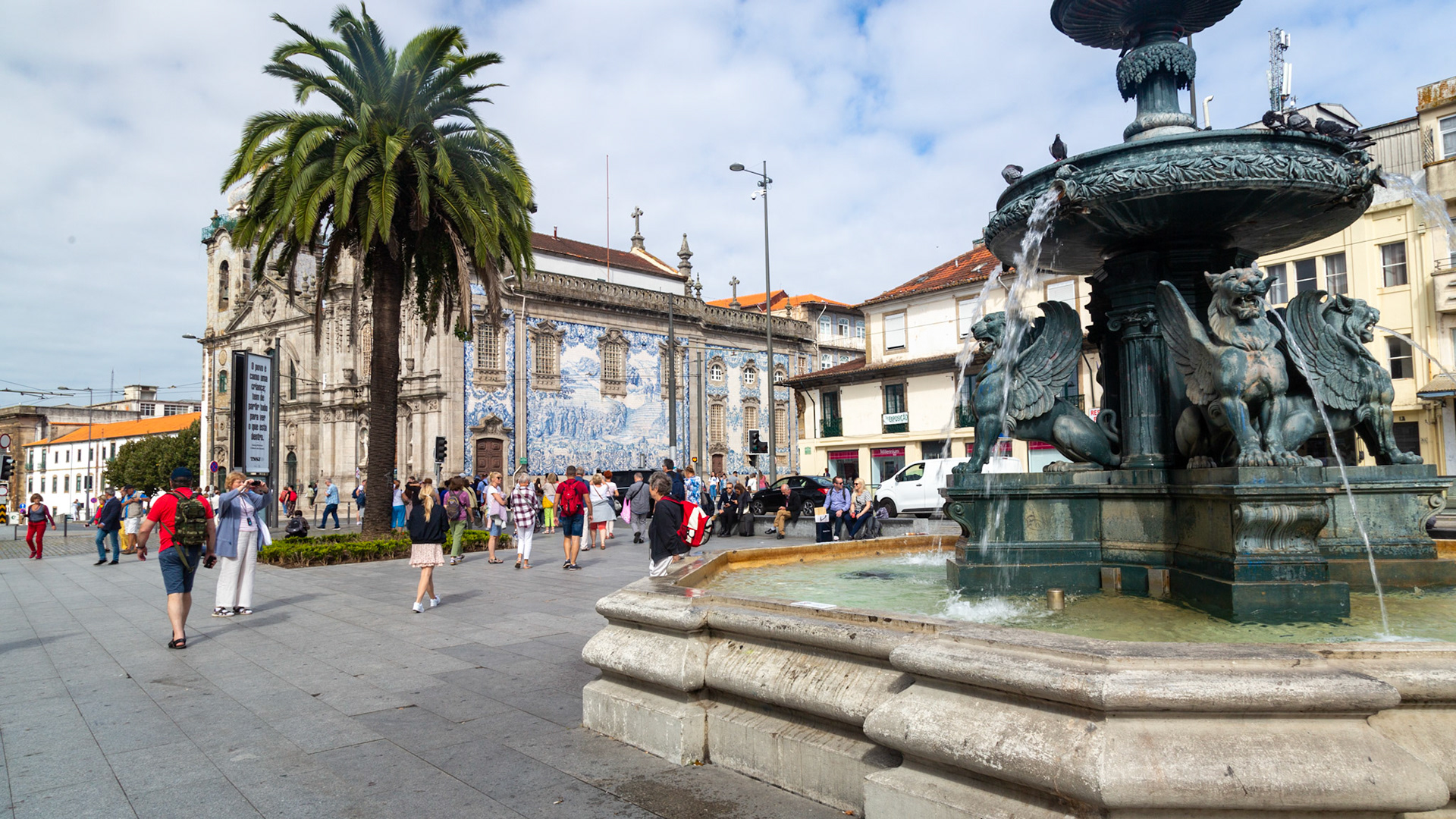 Fonte dos Leões. Porto, Portugal. 2019.
