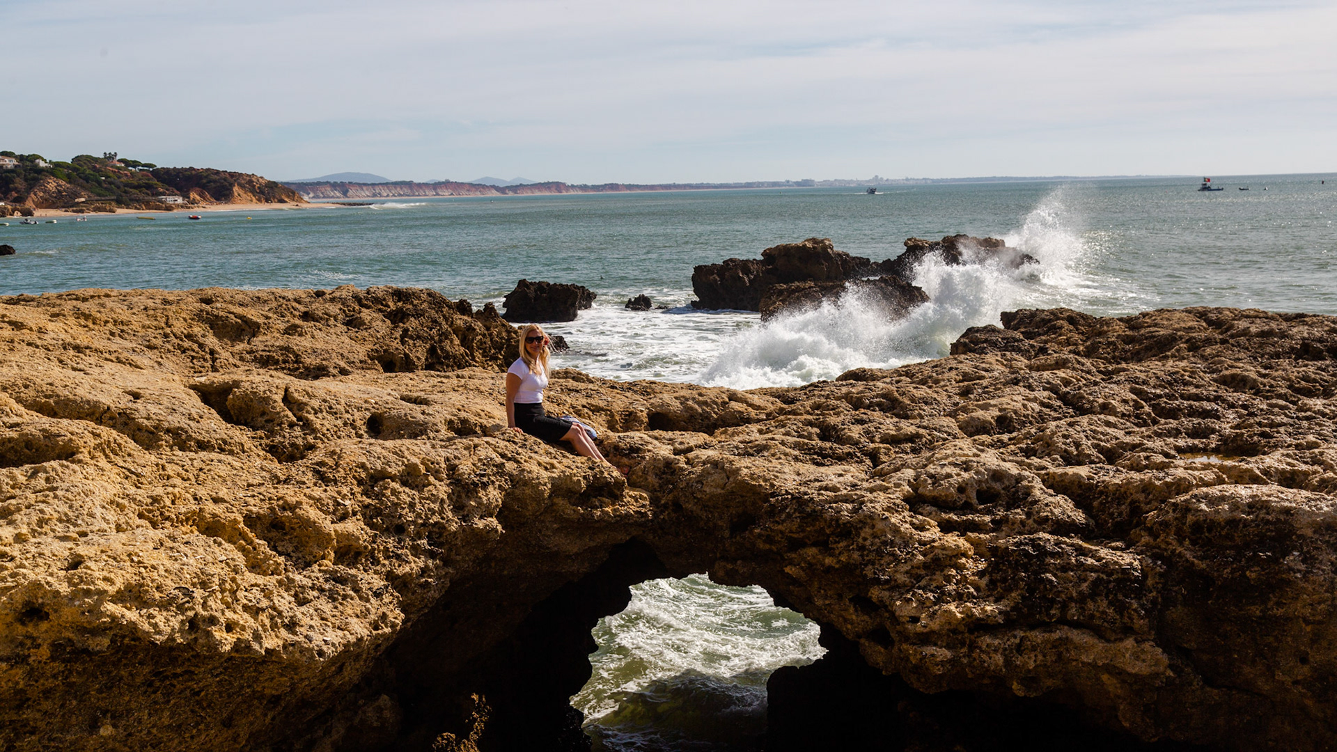 Albufeira, Portugal. 2019.