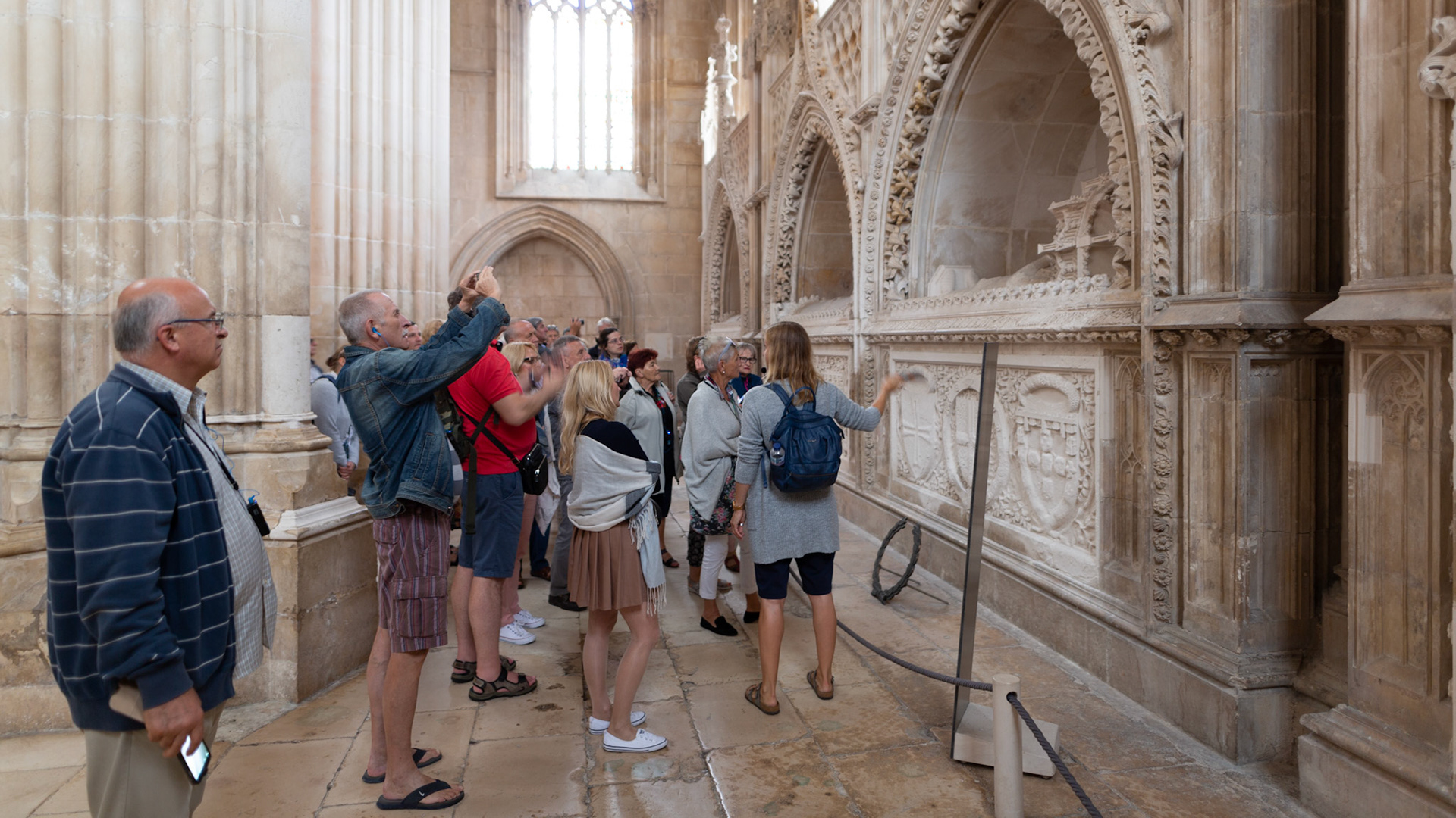 The Batalha Monastery. Batalha, Portugal. 2019.