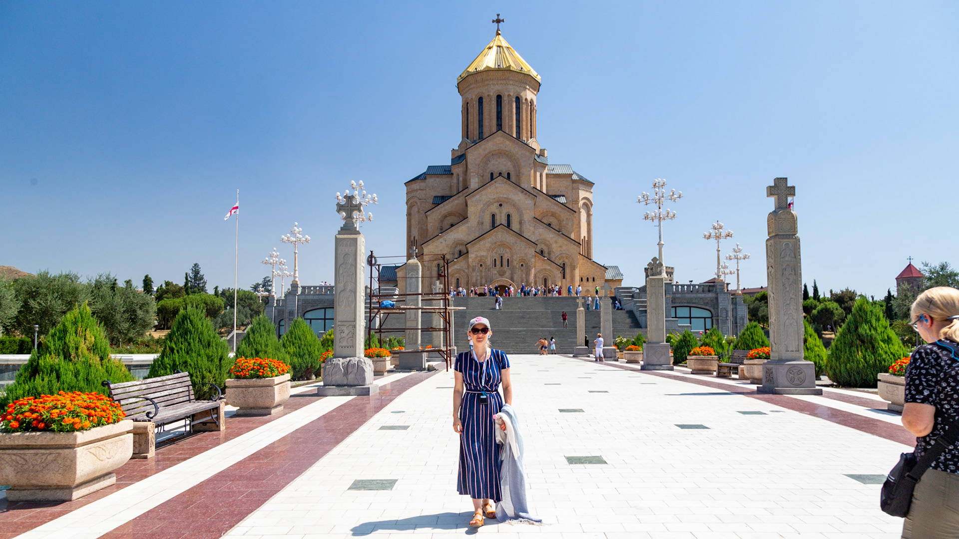 Holy Trinity Cathedral. Tibilisi, Georgia 2019.