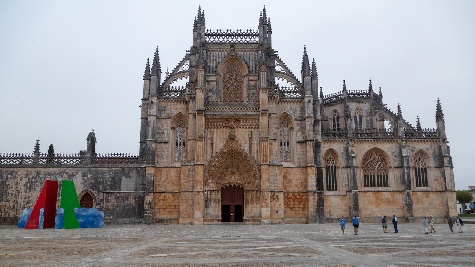 The Batalha Monastery. Batalha, Portugal. 2019.
